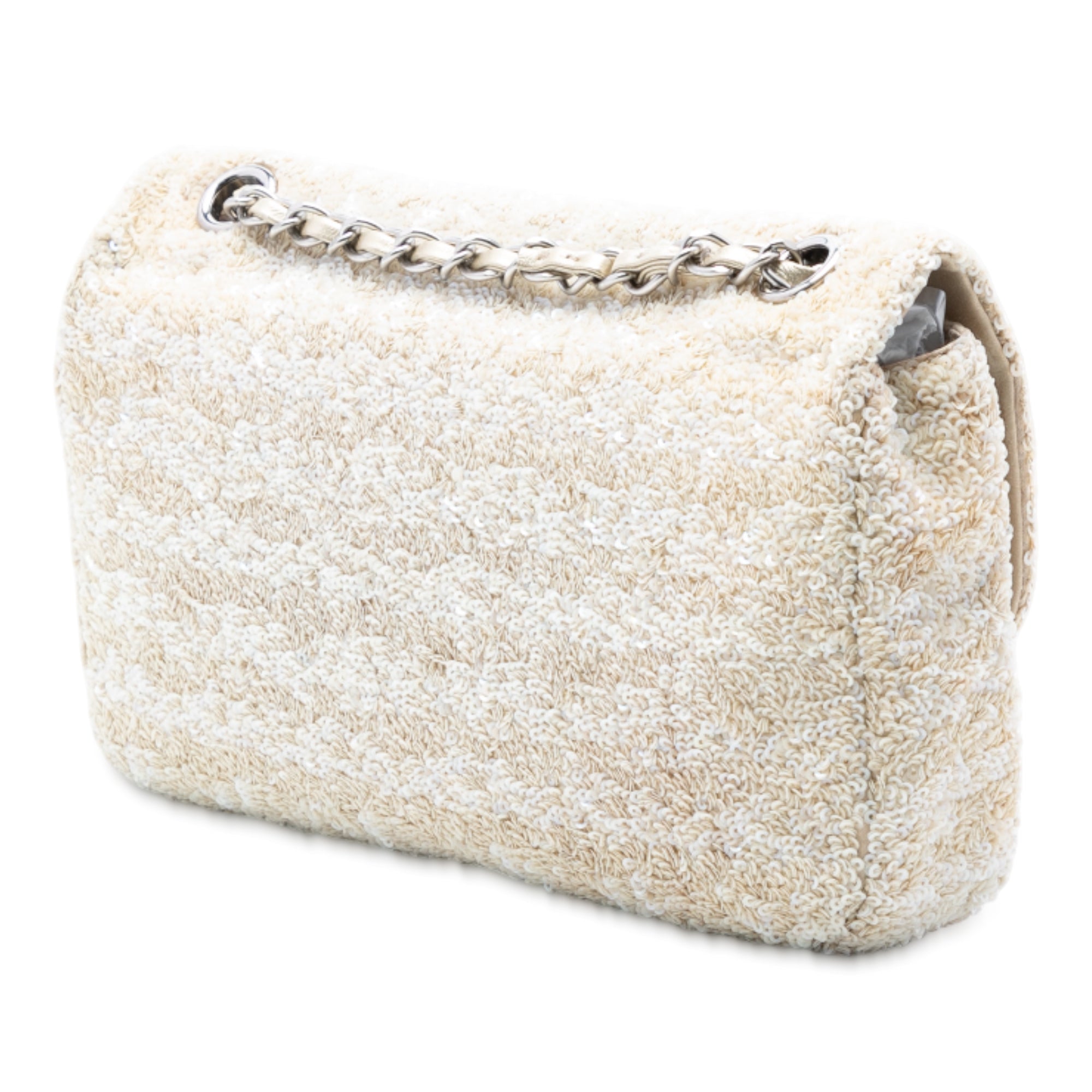 Chanel Medium CC Sequins Single Flap - image 2