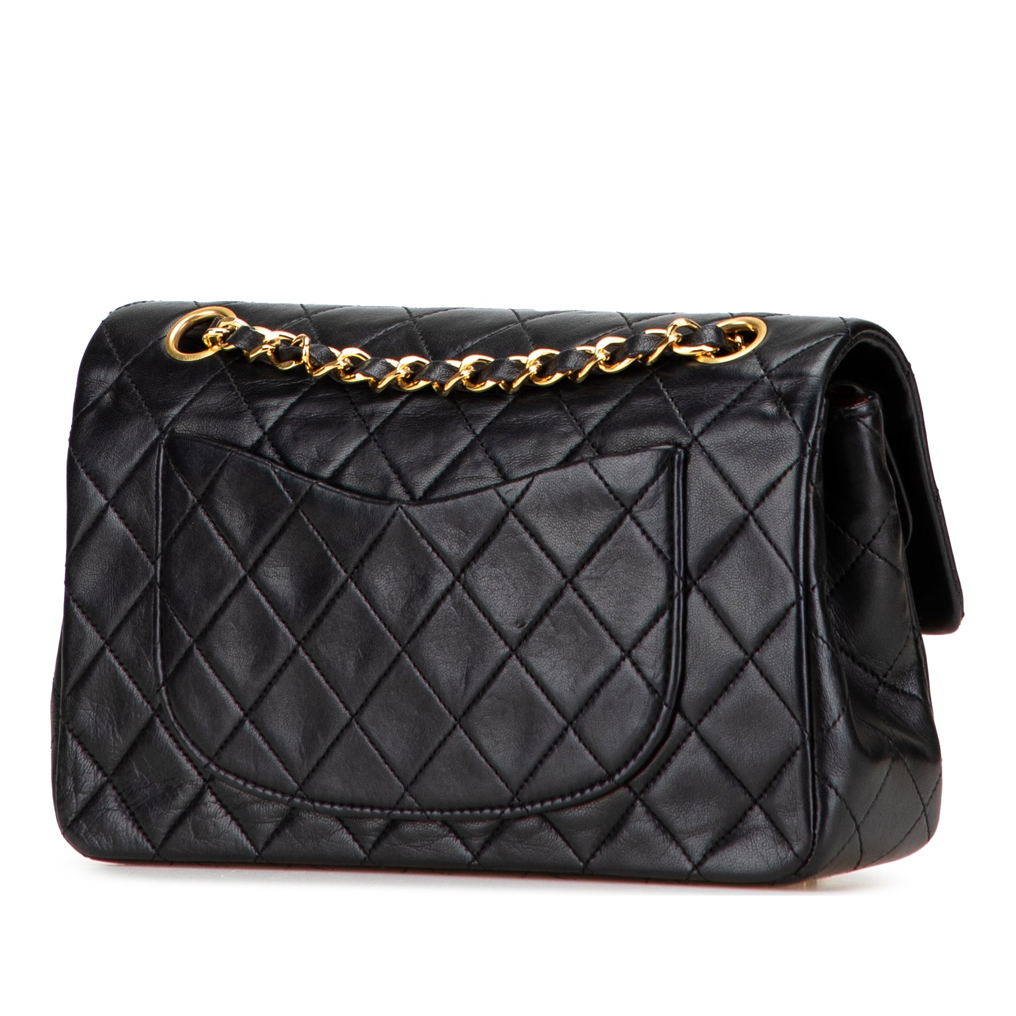 Chanel Small Classic Lambskin Double Flap - image 2