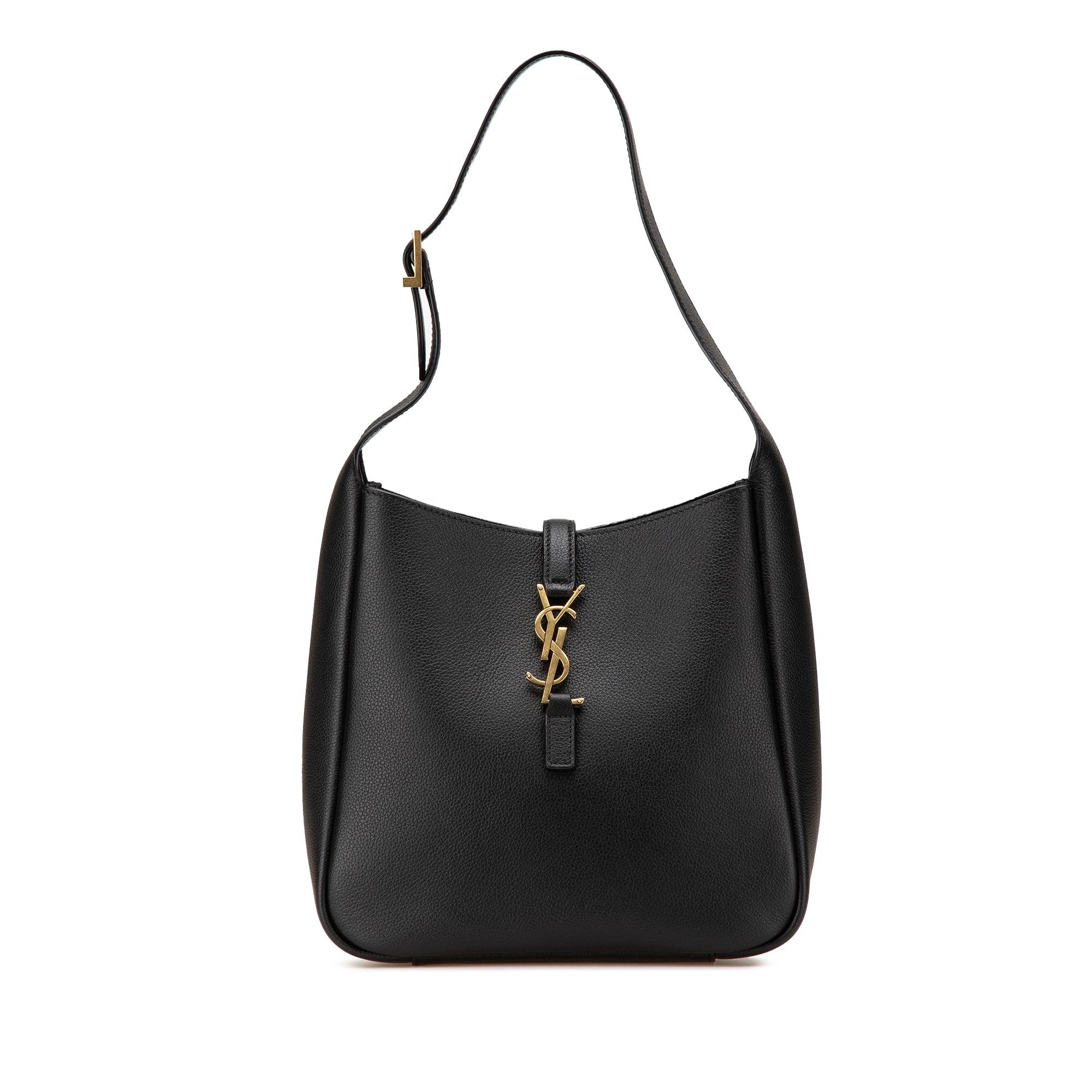 Saint Laurent Small Grained Calfskin Supple Le 5 a 7 Soft Hobo - image 1
