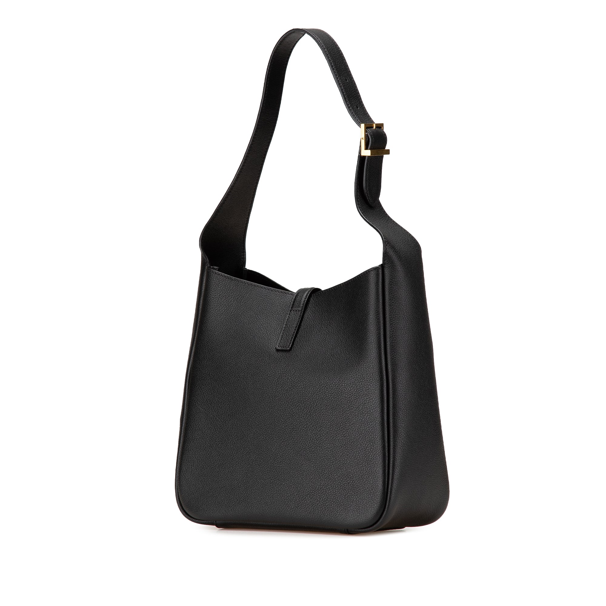 Saint Laurent Small Grained Calfskin Supple Le 5 a 7 Soft Hobo - image 2