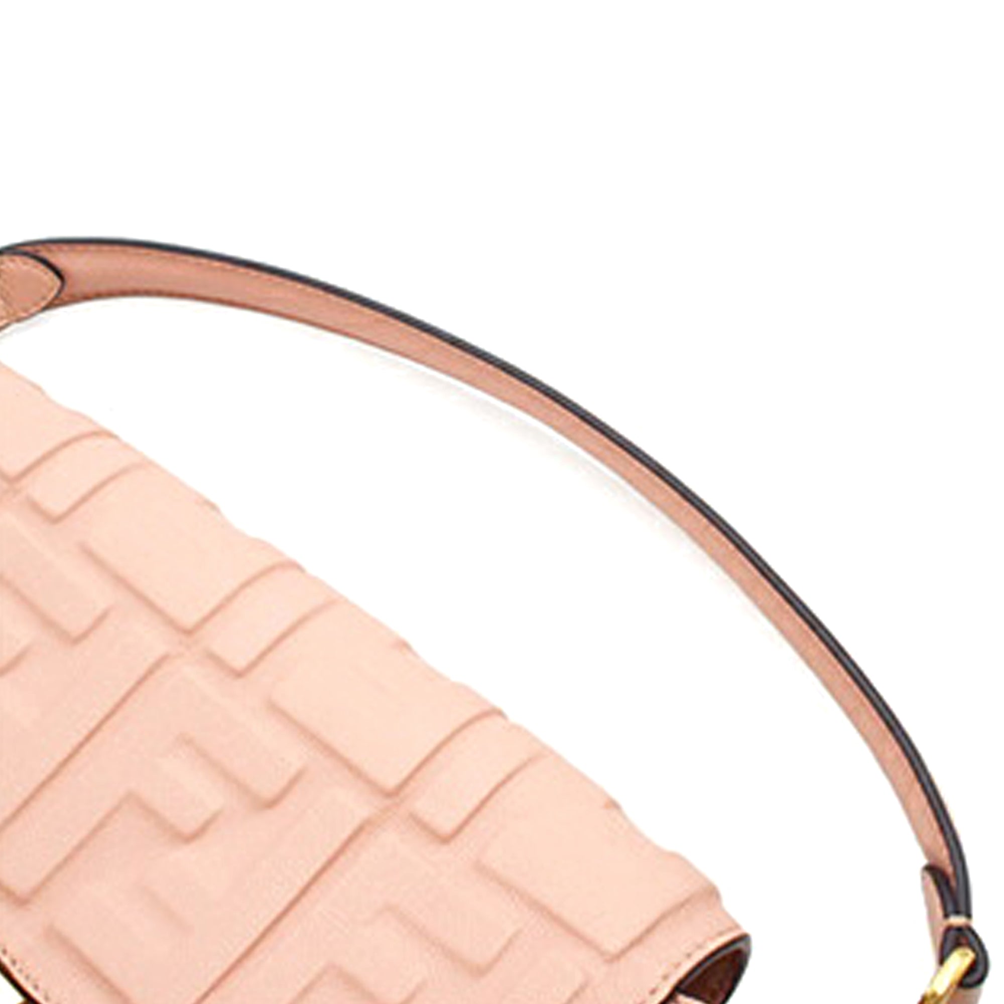 Fendi Zucca Embossed Leather Baguette Satchel - image 12