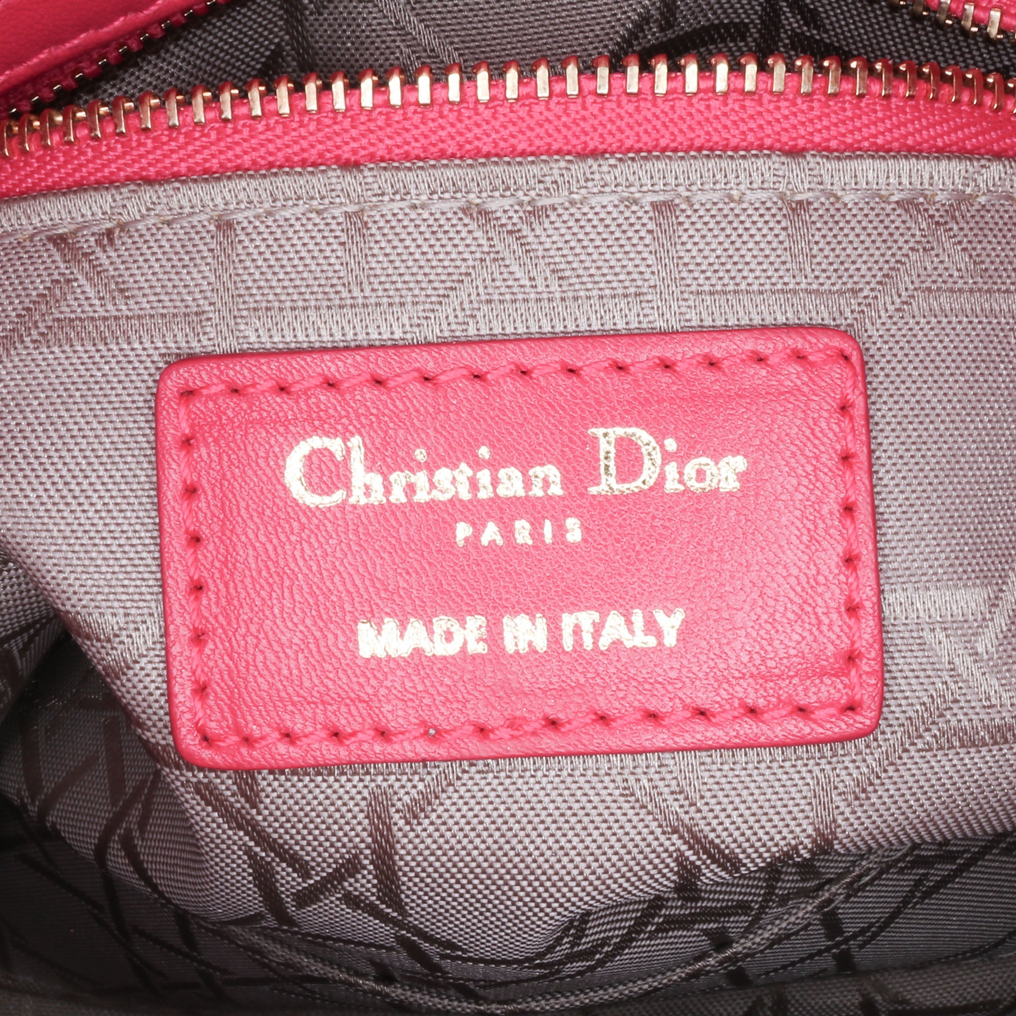Dior Mini Lambskin Cannage Lady Dior - image 5