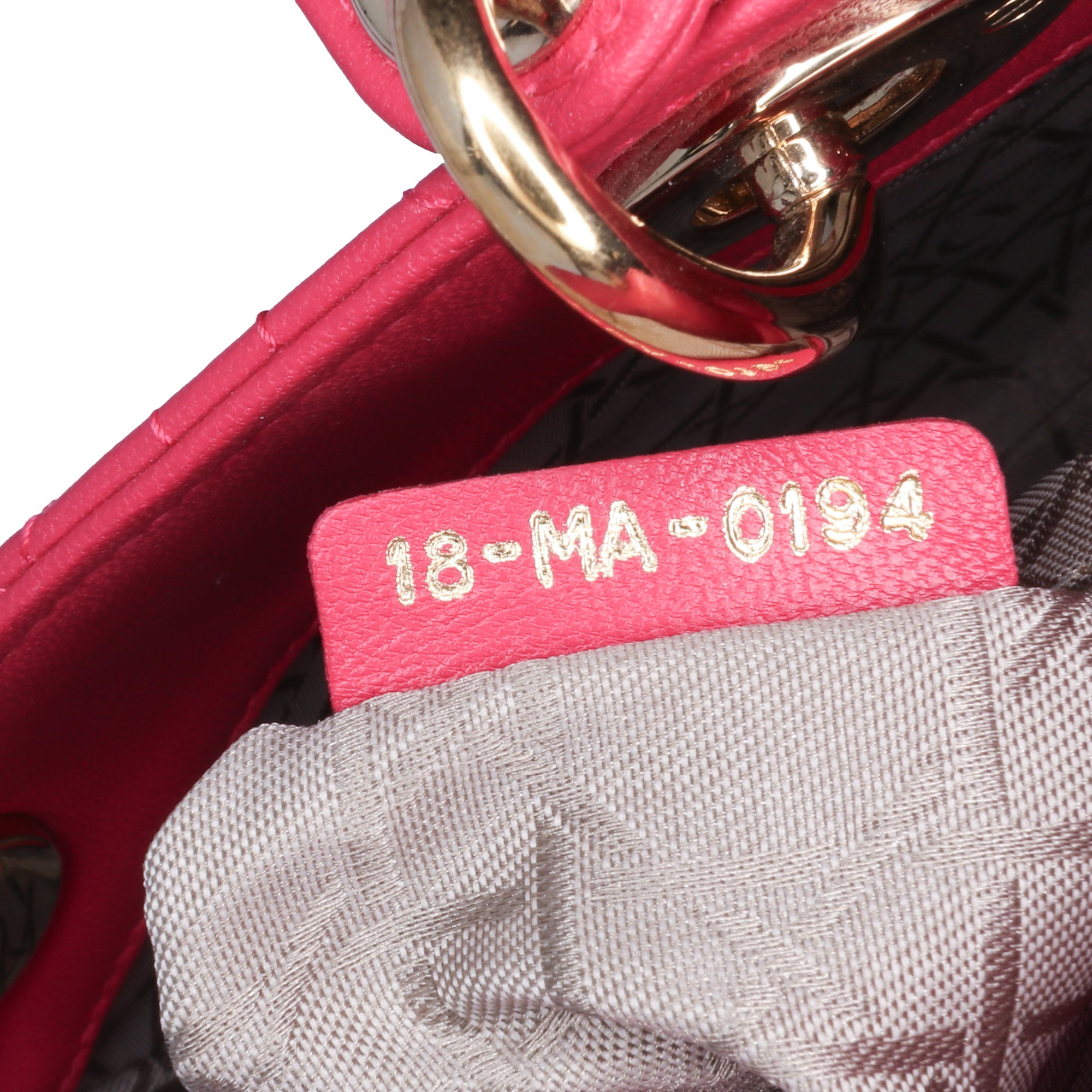 Dior Mini Lambskin Cannage Lady Dior - image 6