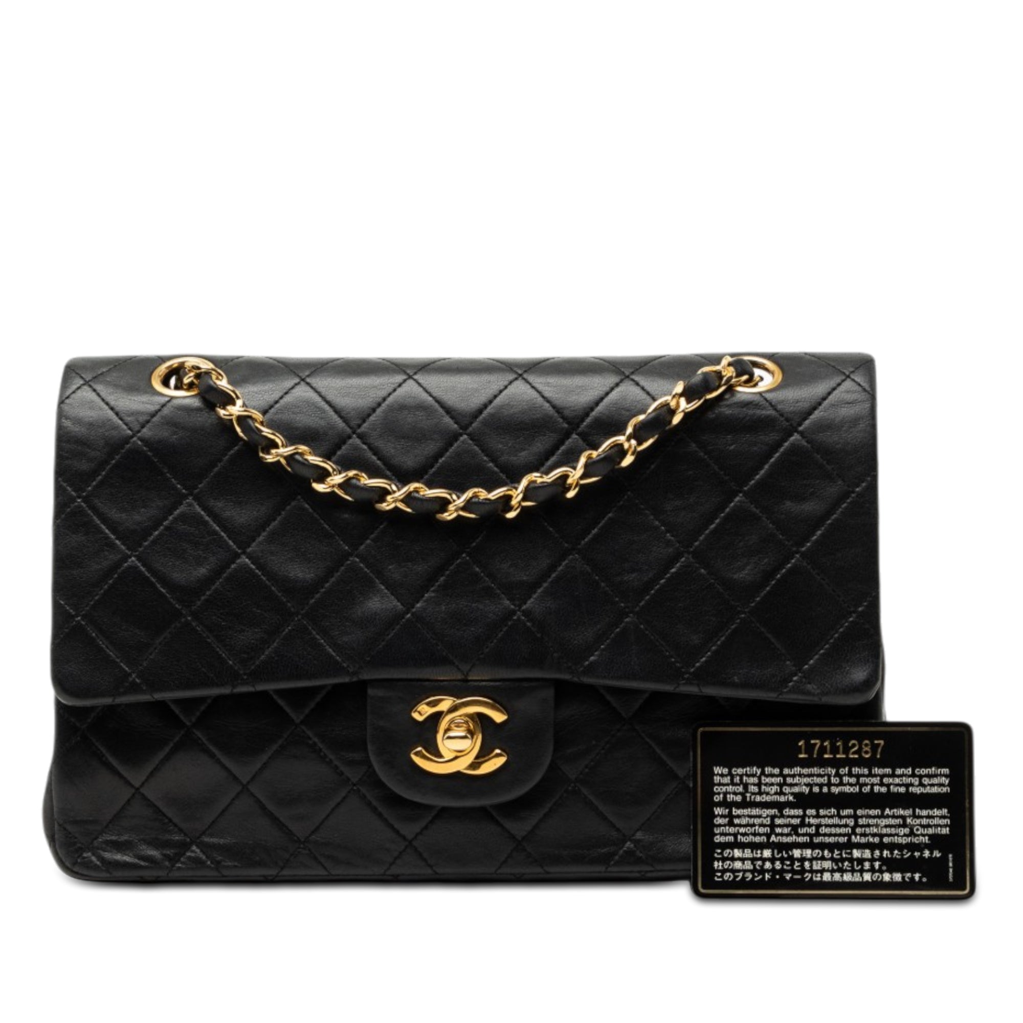 Chanel Medium Classic Lambskin Double Flap - image 8