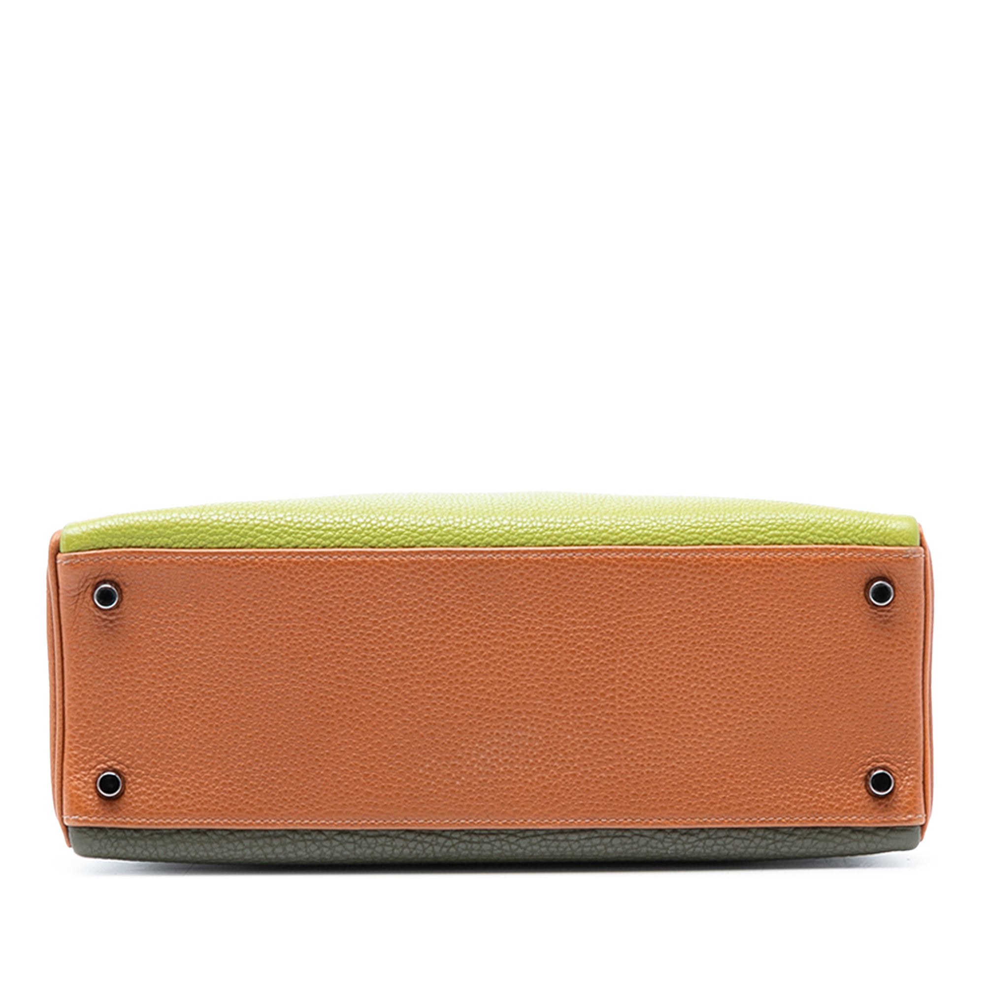 Hermès Tricolor Togo Kelly II Retourne 32 - image 3