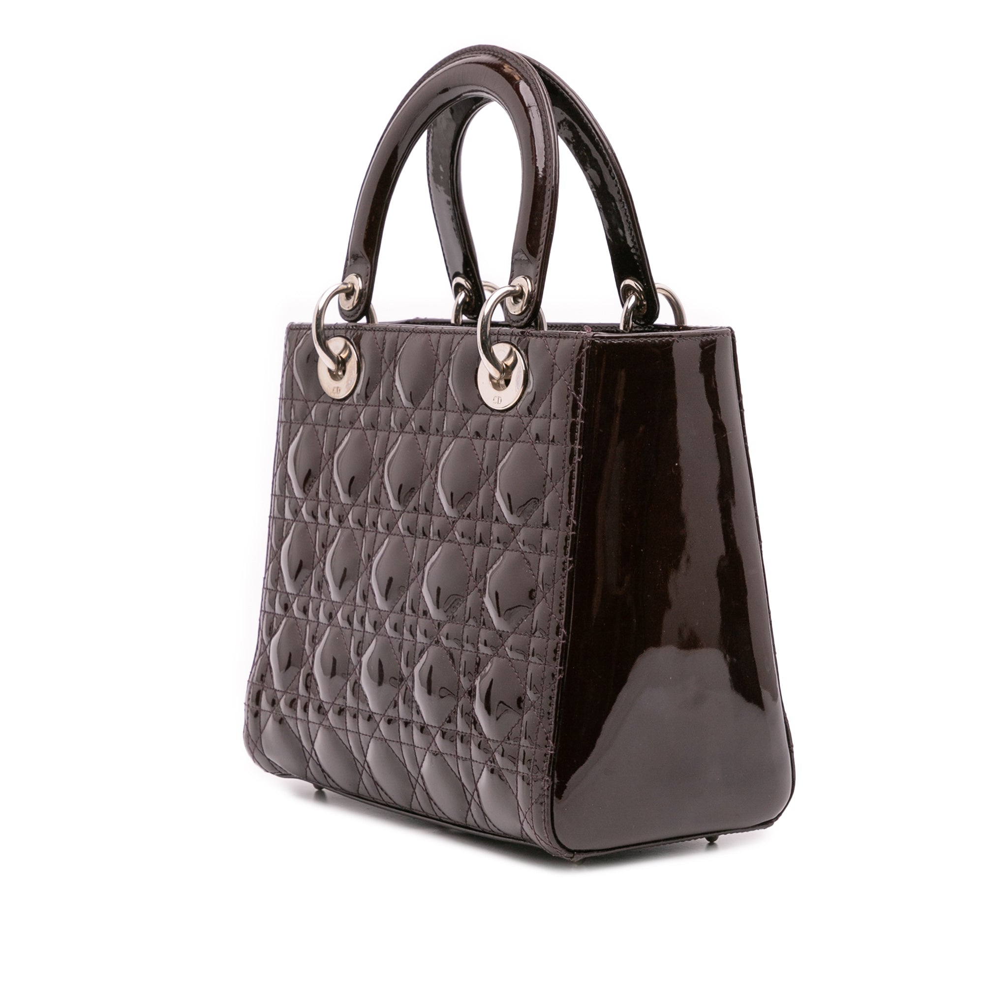 Dior Medium Patent Cannage Lady Dior - image 2