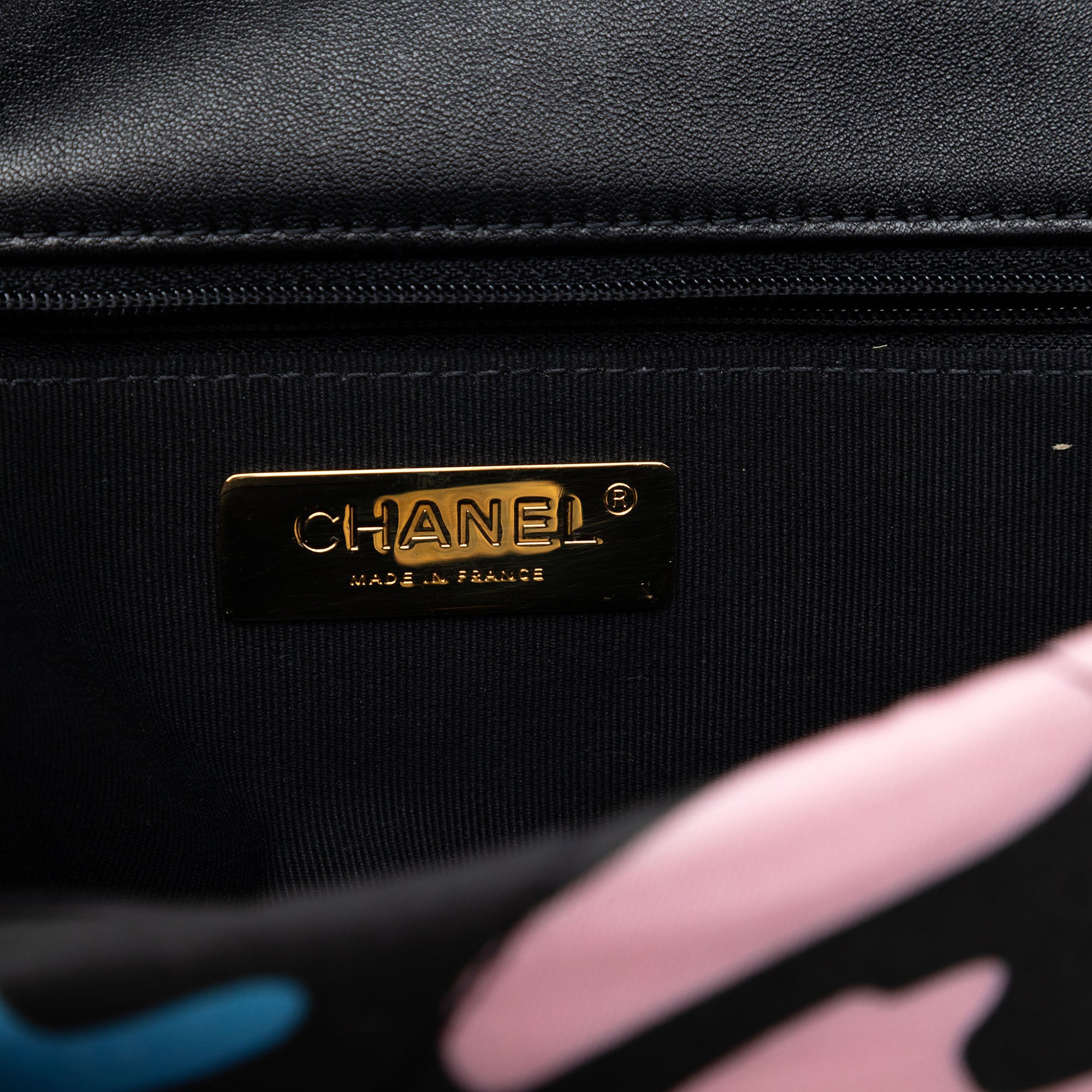 Chanel Medium Printed Canvas 19 Flap - image 5