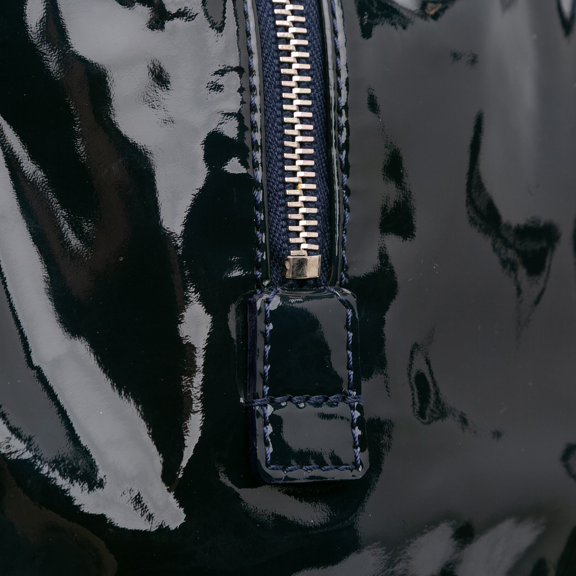 Chanel Large CC Quilted Patent Brilliant Camera Bag - image 8