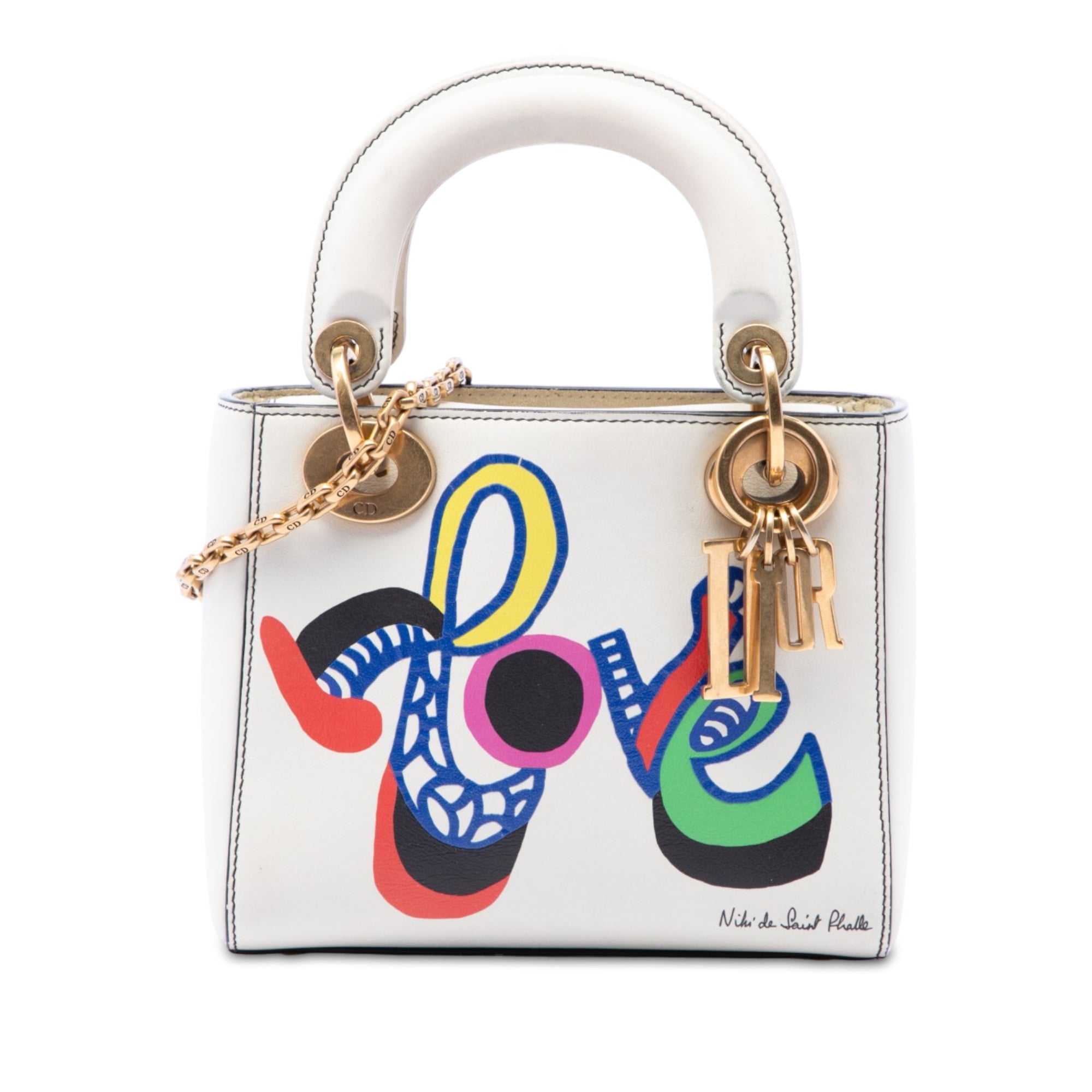 Dior DiorAmour Niki De Saint Phalle Mini Calfskin Love Lady Dior - image 1