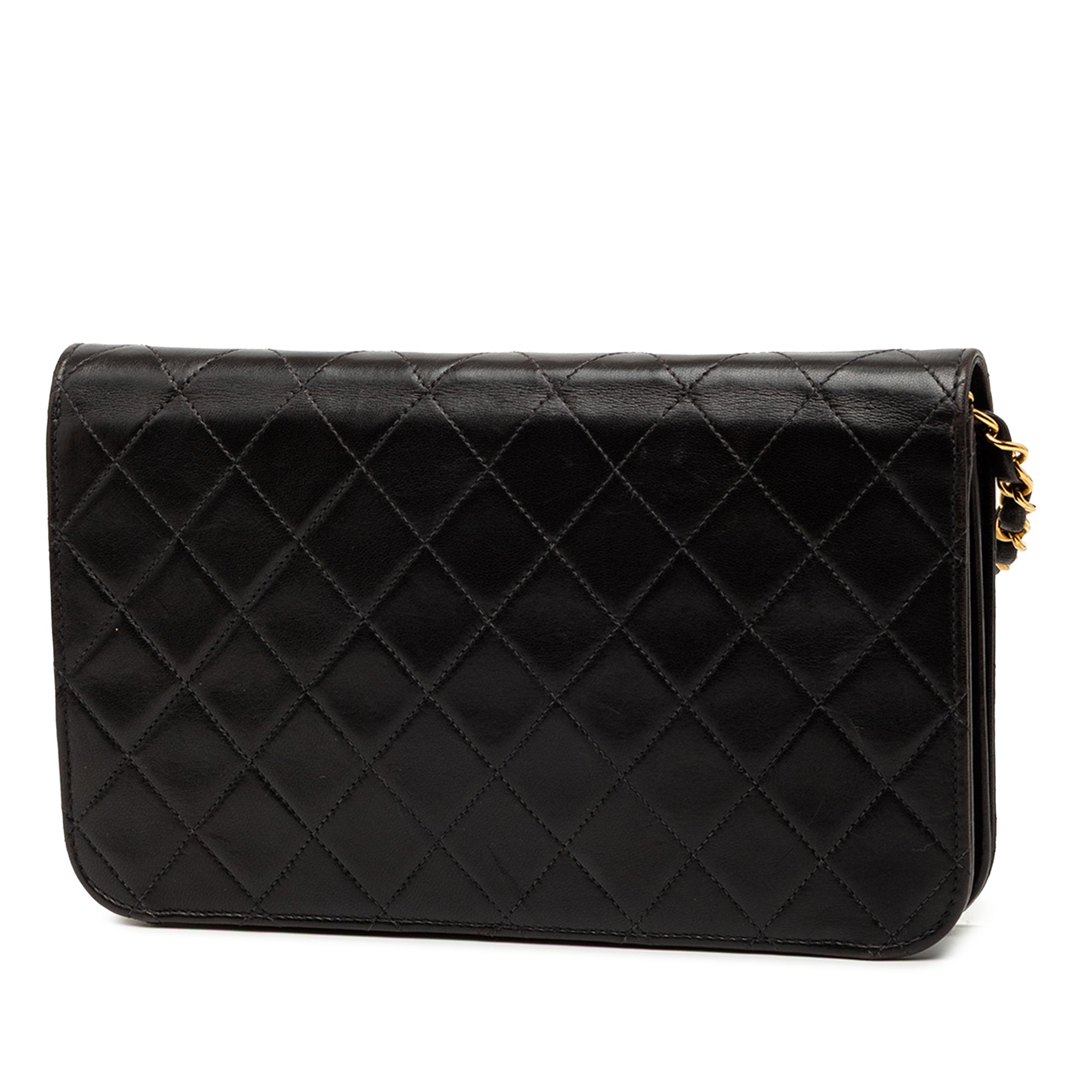 Chanel CC Quilted Lambskin Full Flap - image 2