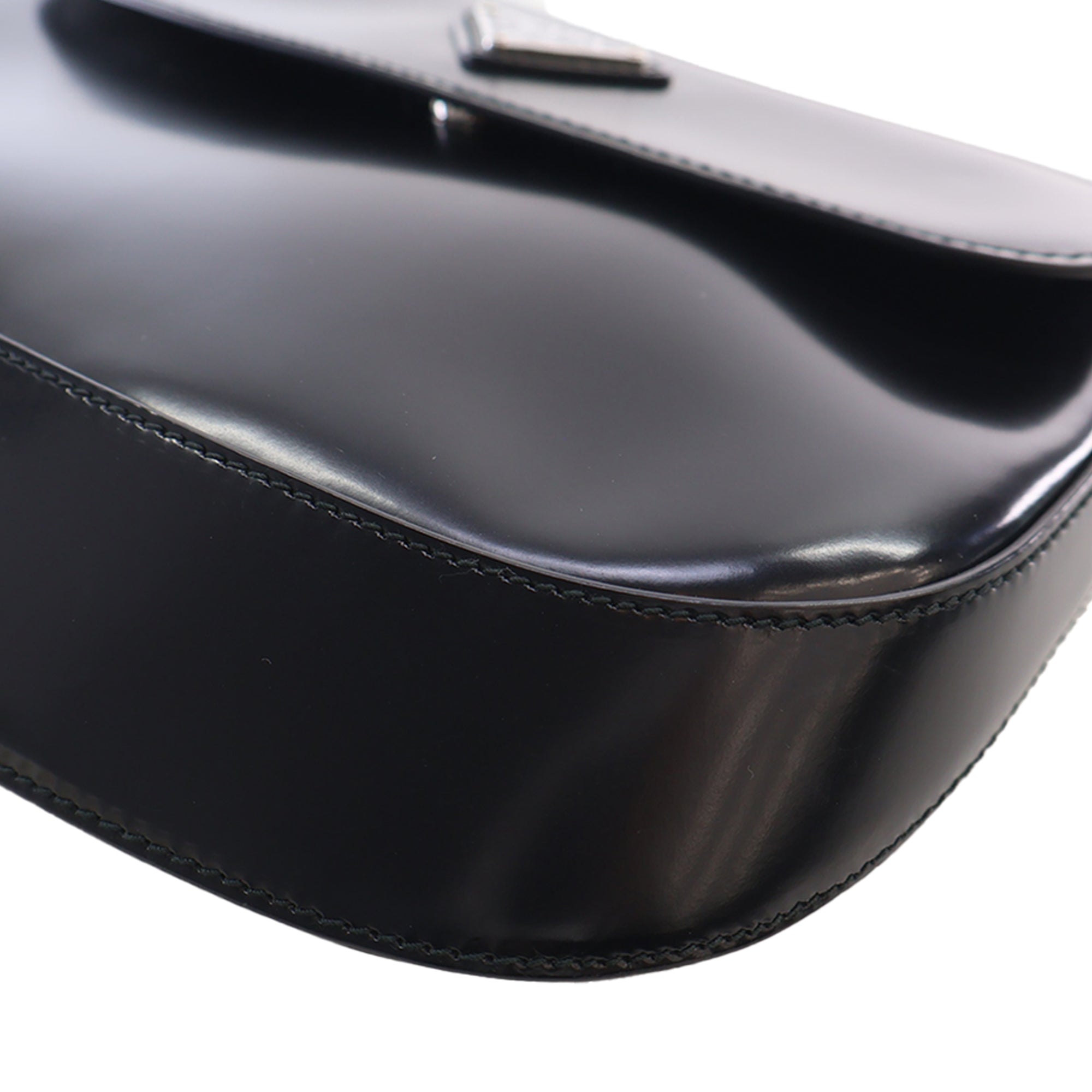 Prada Spazzolato Leather Cleo Flap Shoulder Bag - image 11