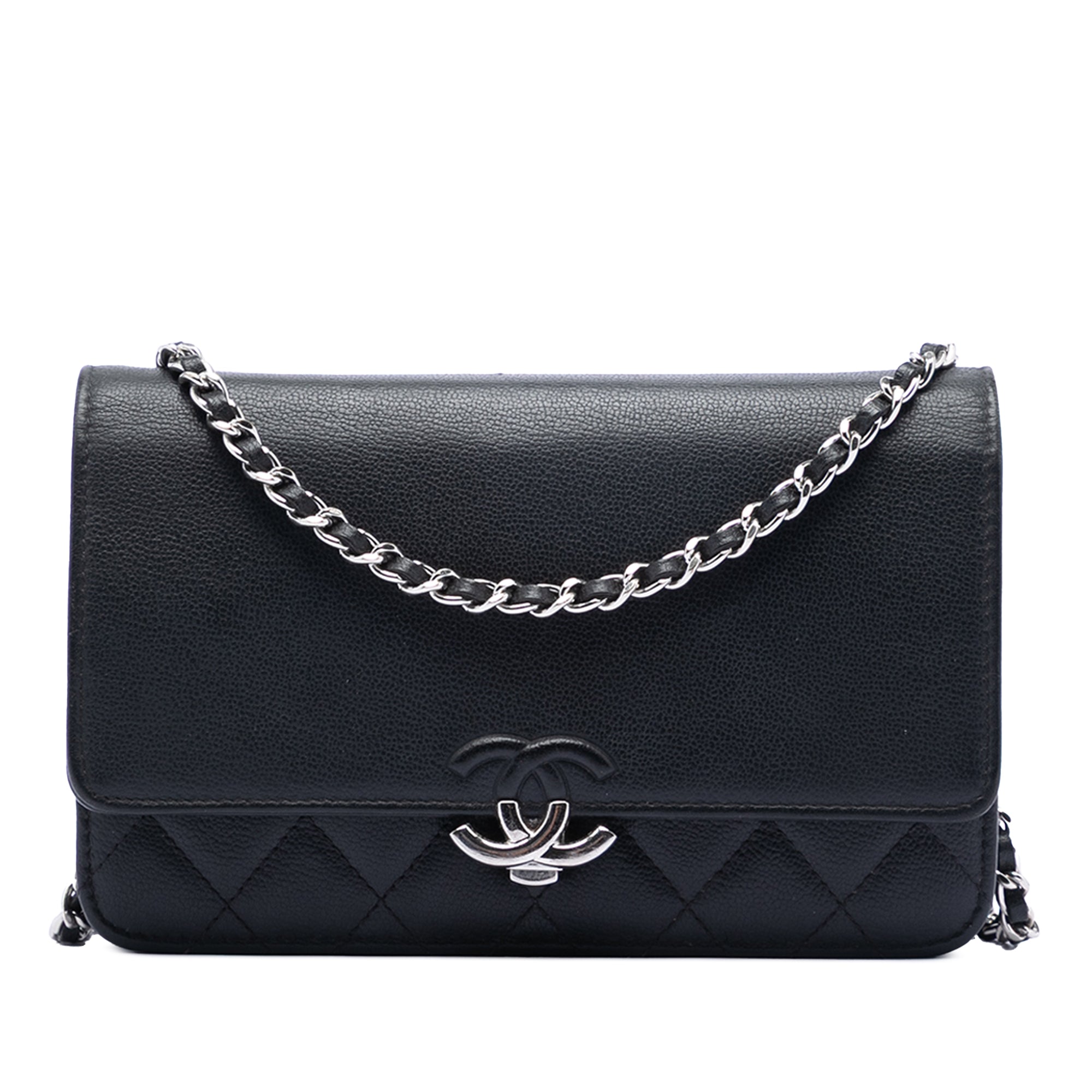 Chanel Quilted Calfskin Urban Companion Wallet on Chain - image 1