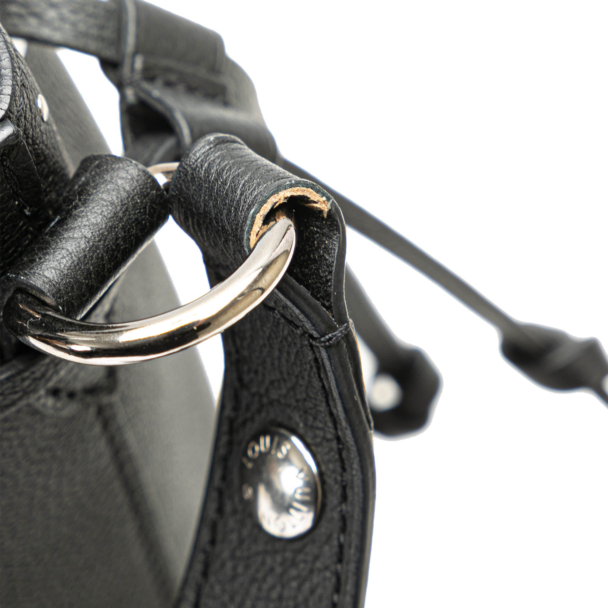Louis Vuitton Studded Lock Me Bucket Bag - image 8