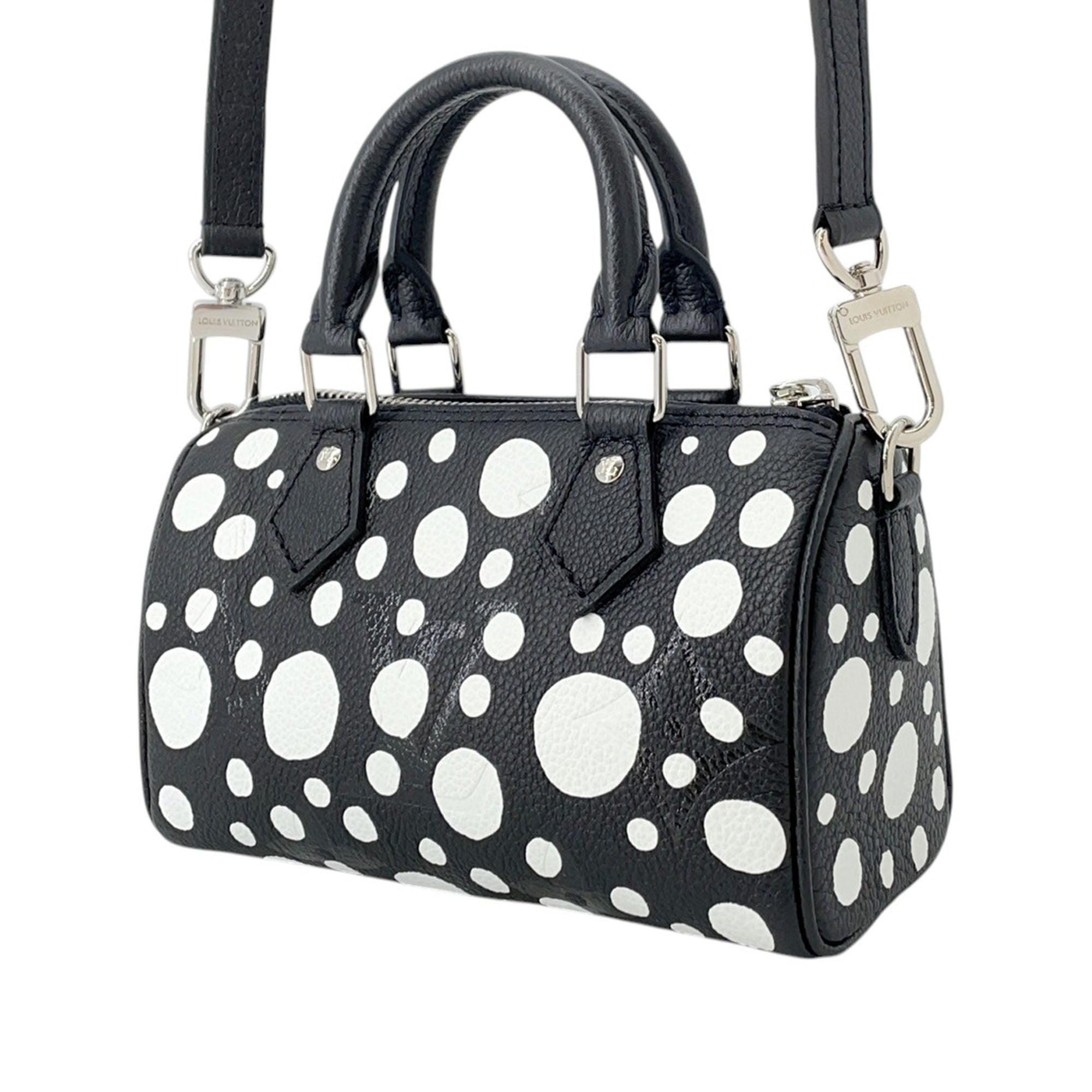 Louis Vuitton Yayoi Kusama Monogram Giant Empreinte Nano Speedy Bandouliere - image 2