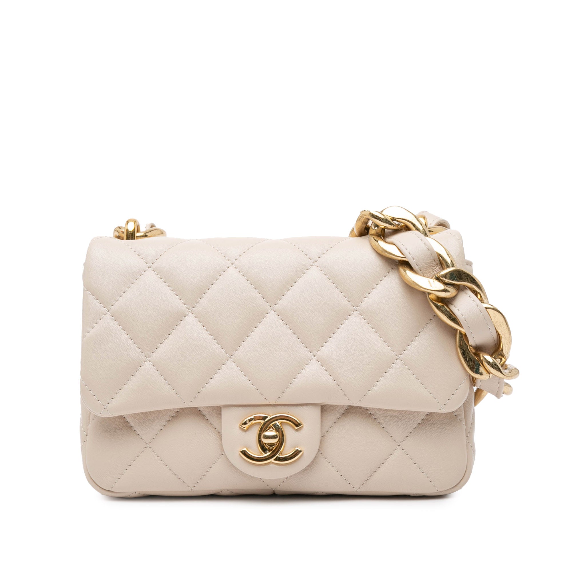 Chanel Small Quilted Lambskin Funky Town Flap - image 1