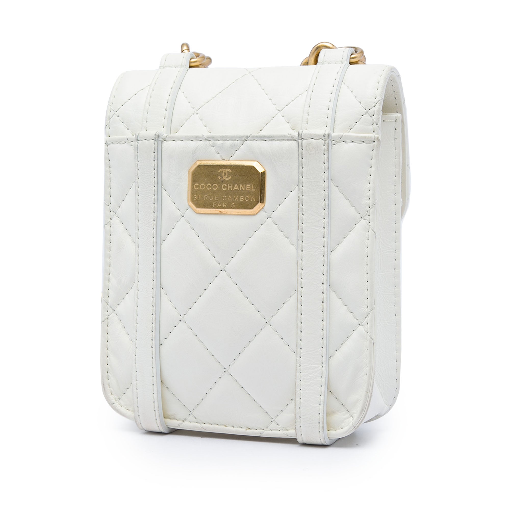 Chanel Mini Aged Calfskin City School Flap - image 2