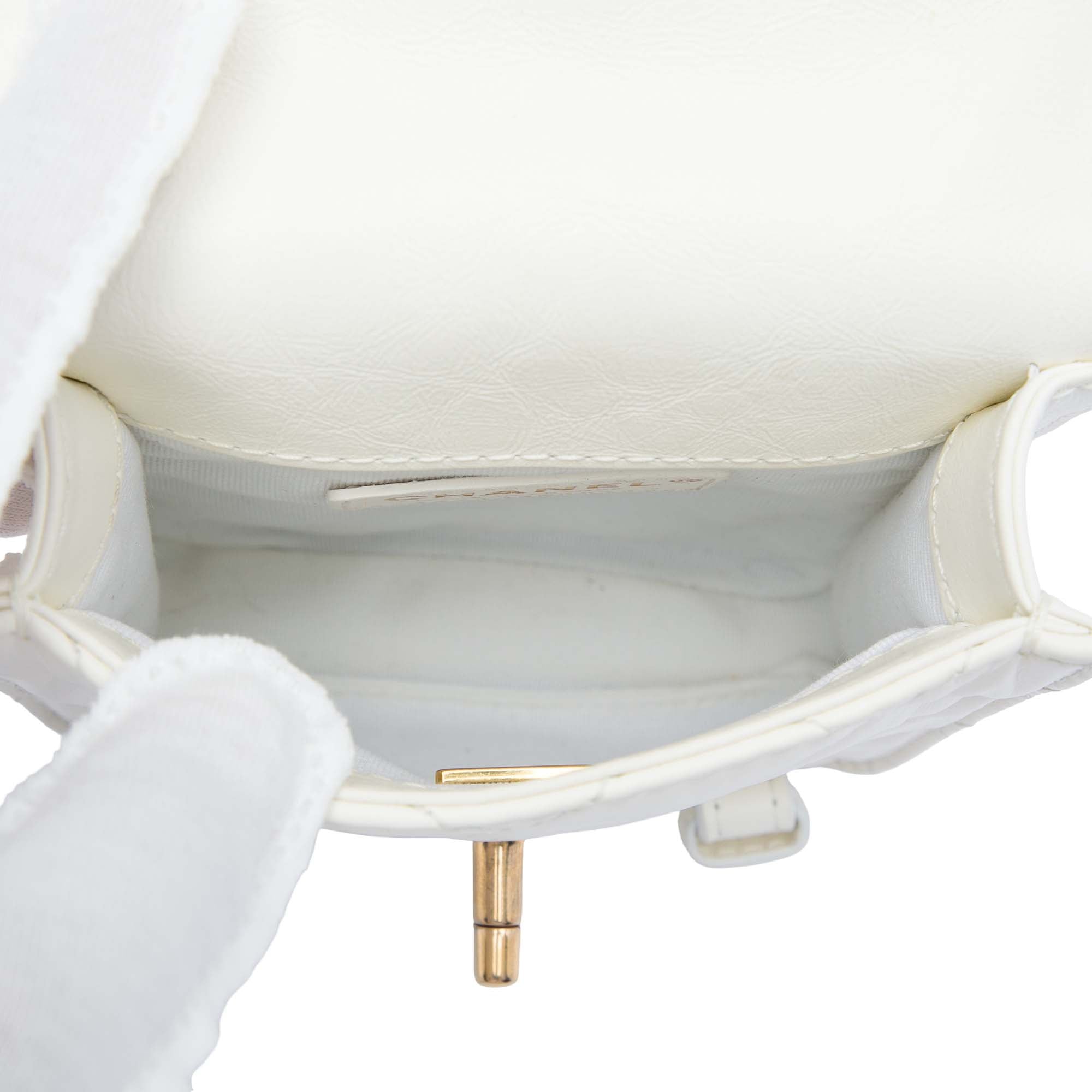 Chanel Mini Aged Calfskin City School Flap - image 4