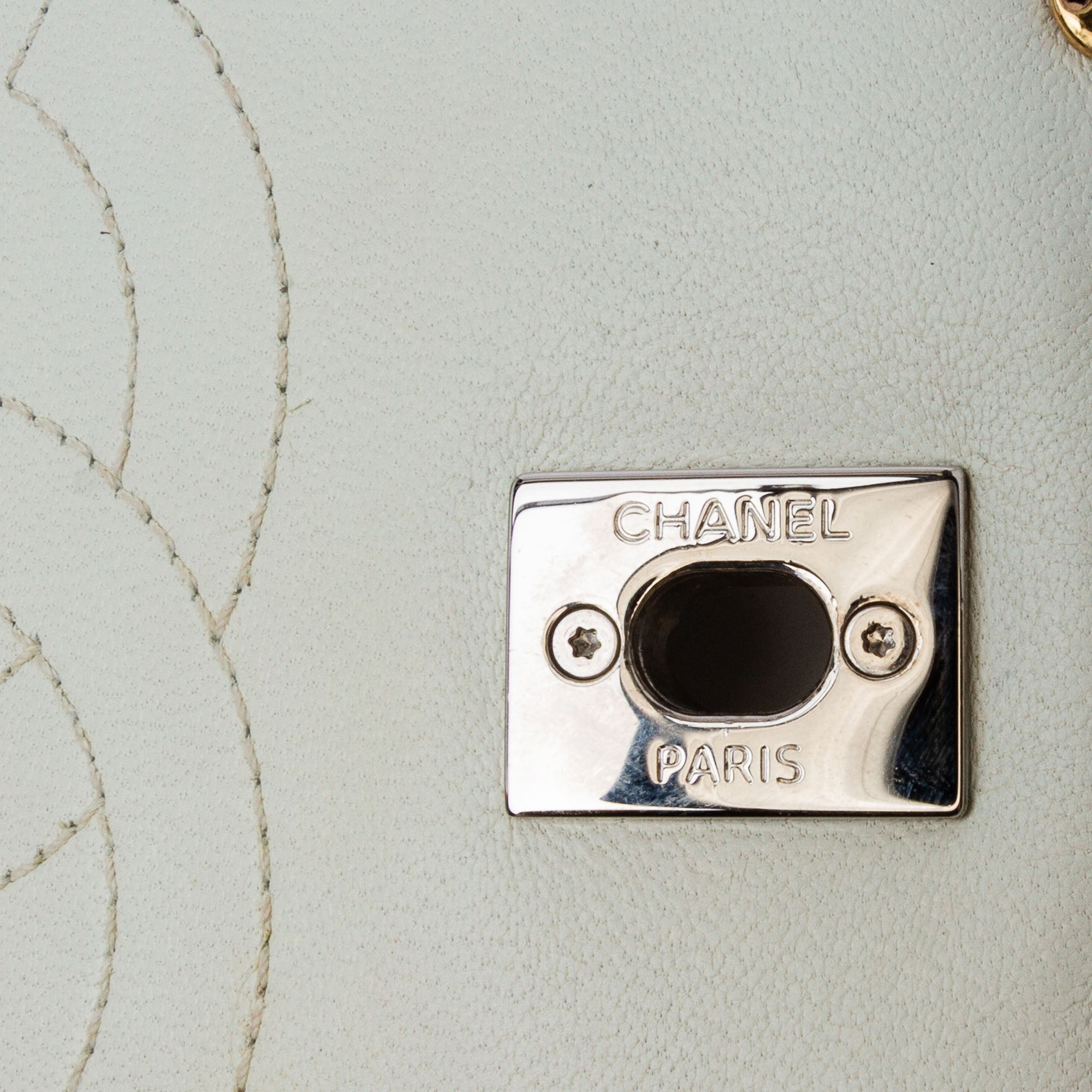 Chanel Small Quilted Lambskin Studded Bubble Flap - image 8