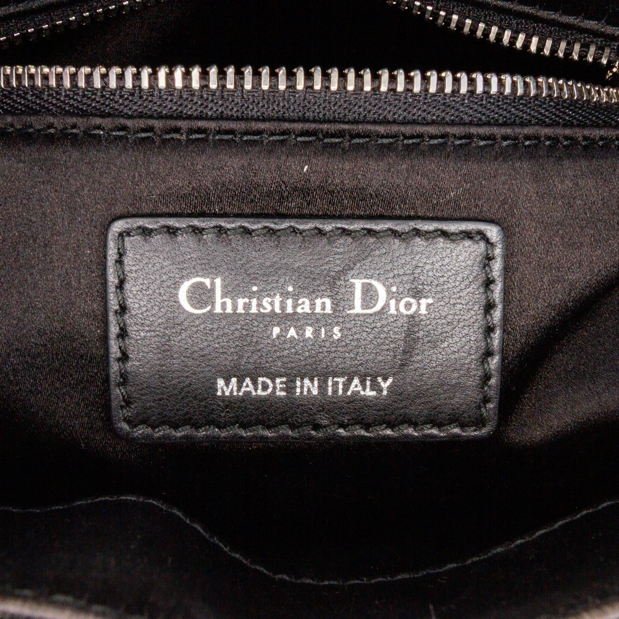 Dior Mini Velvet Cannage Strass Embellished Lady Dior - image 5