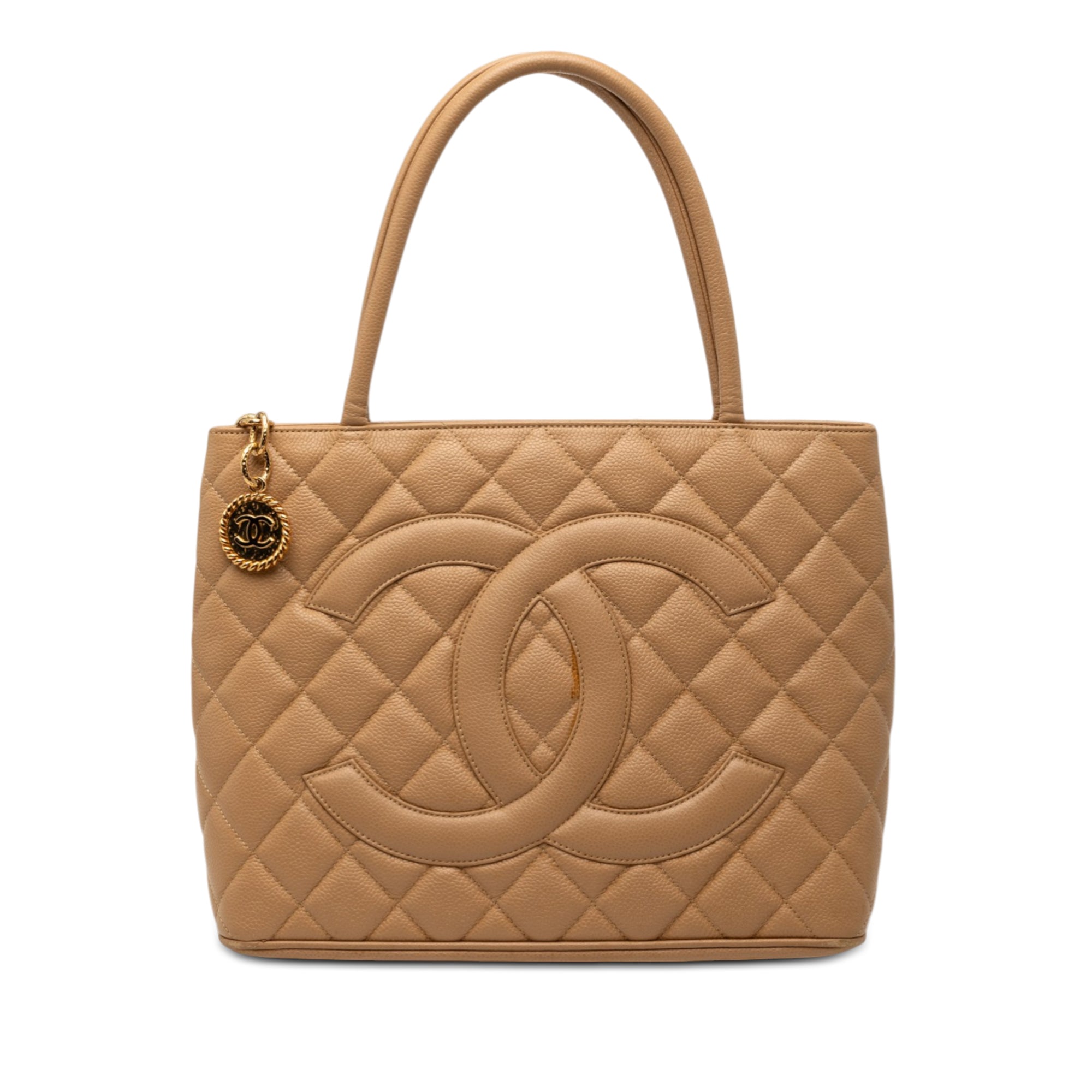 Chanel Caviar Medallion Tote - image 1