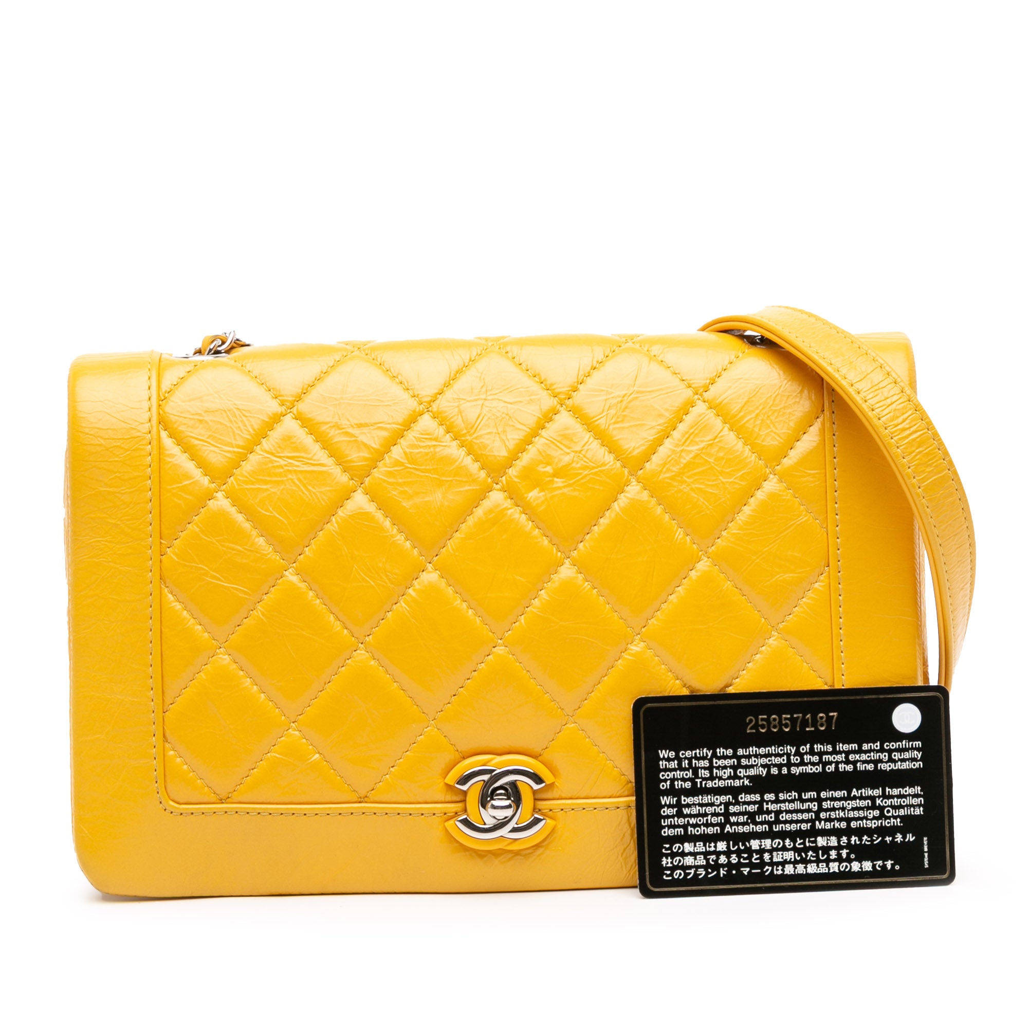 Chanel Crumpled Calfskin Bi Quilted Vintage Full Flap - image 10