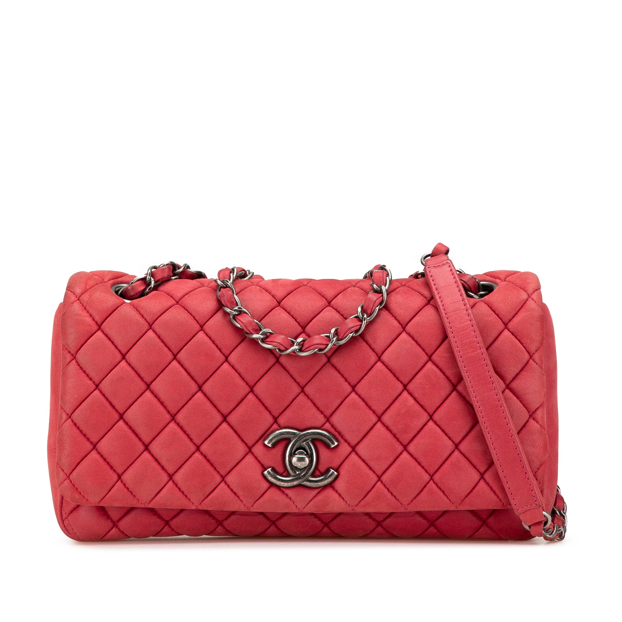 Chanel Small Iridescent Calfskin New Bubble Flap - image 1