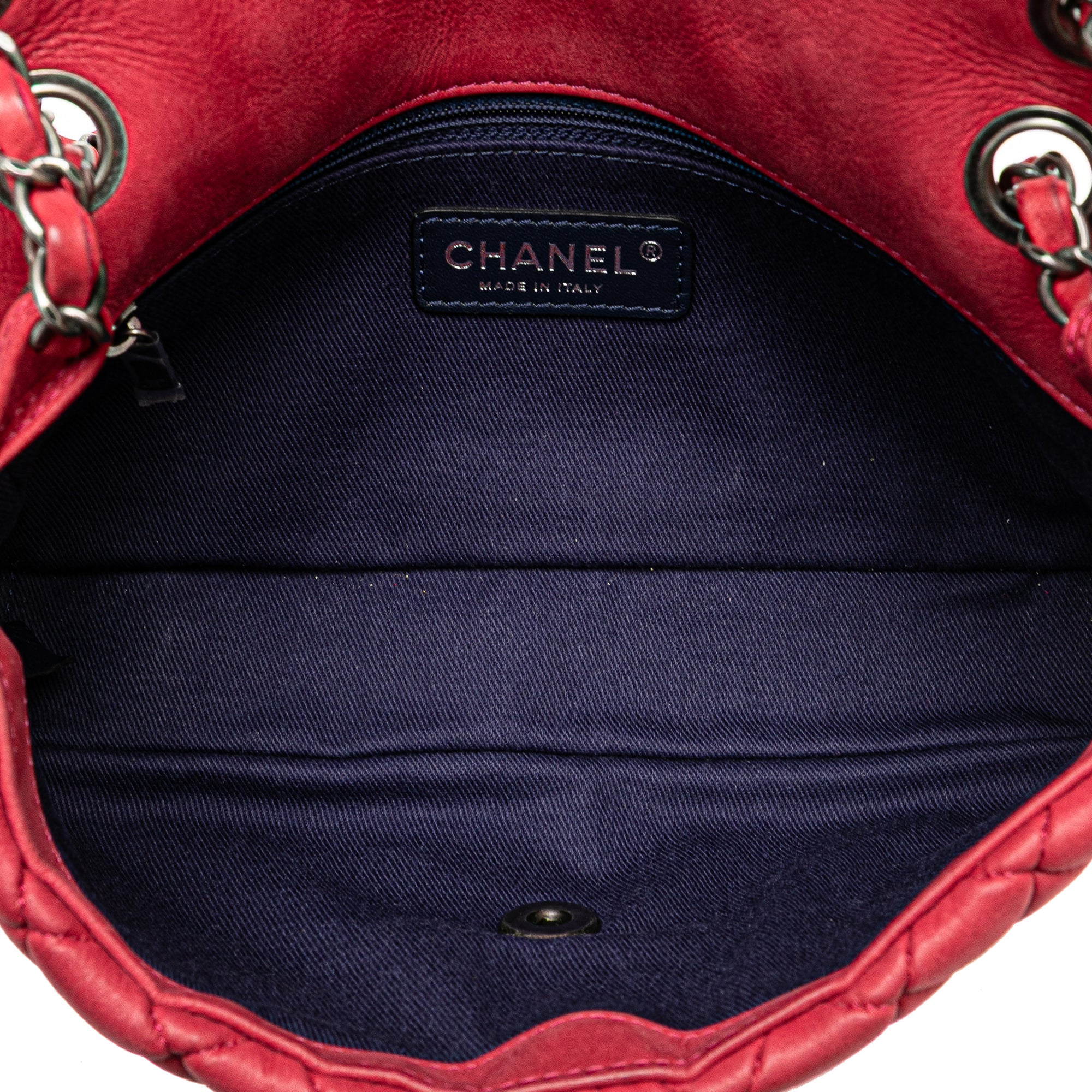 Chanel Small Iridescent Calfskin New Bubble Flap - image 4