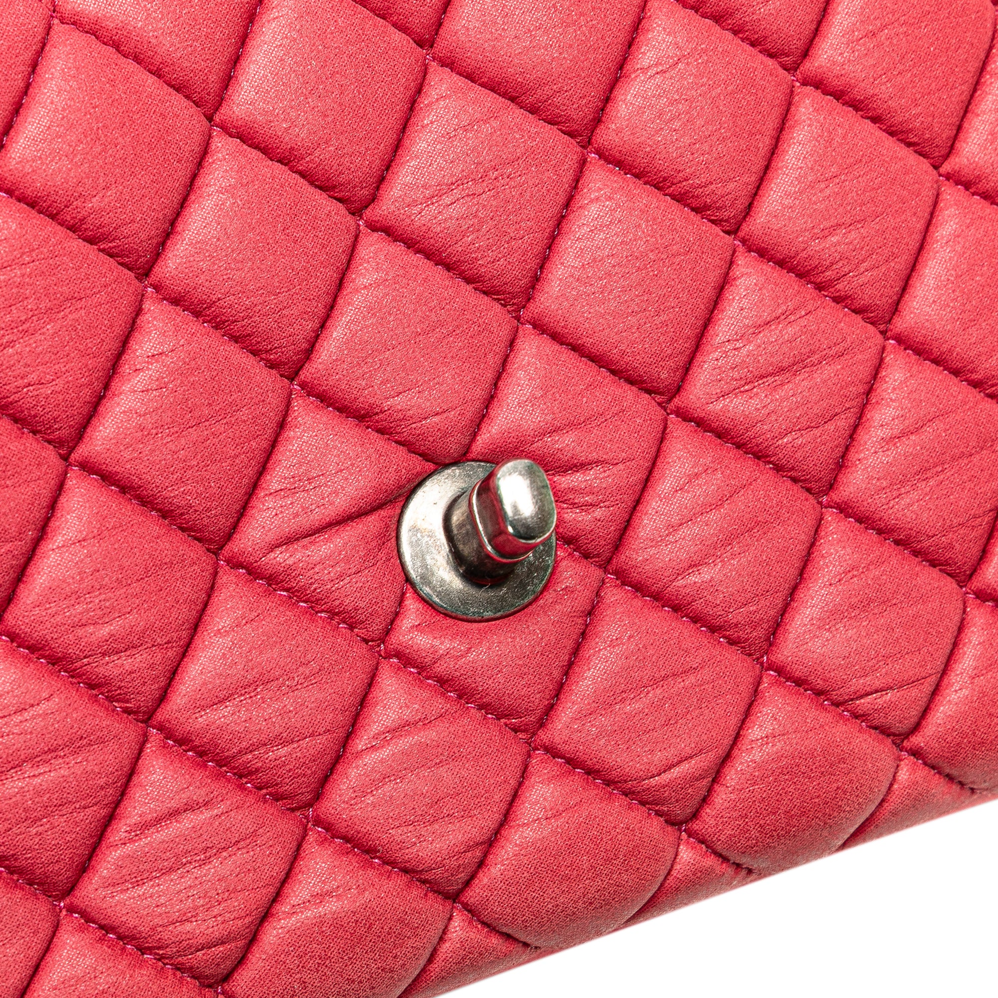 Chanel Small Iridescent Calfskin New Bubble Flap - image 8