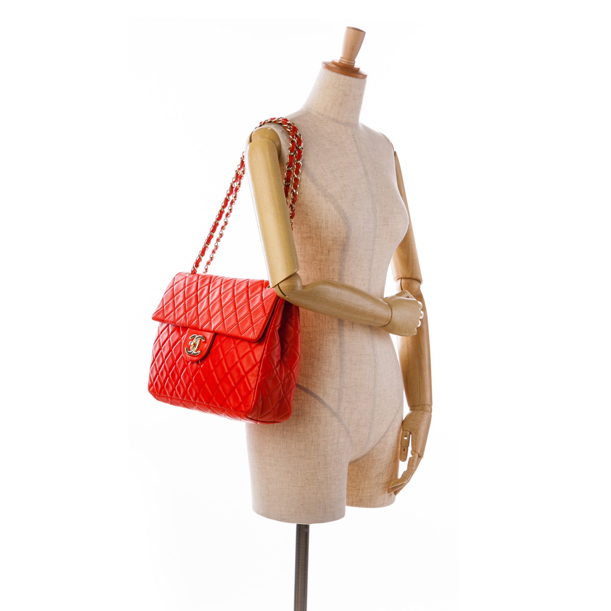 Chanel Jumbo XL Classic Lambskin Single Flap - image 11