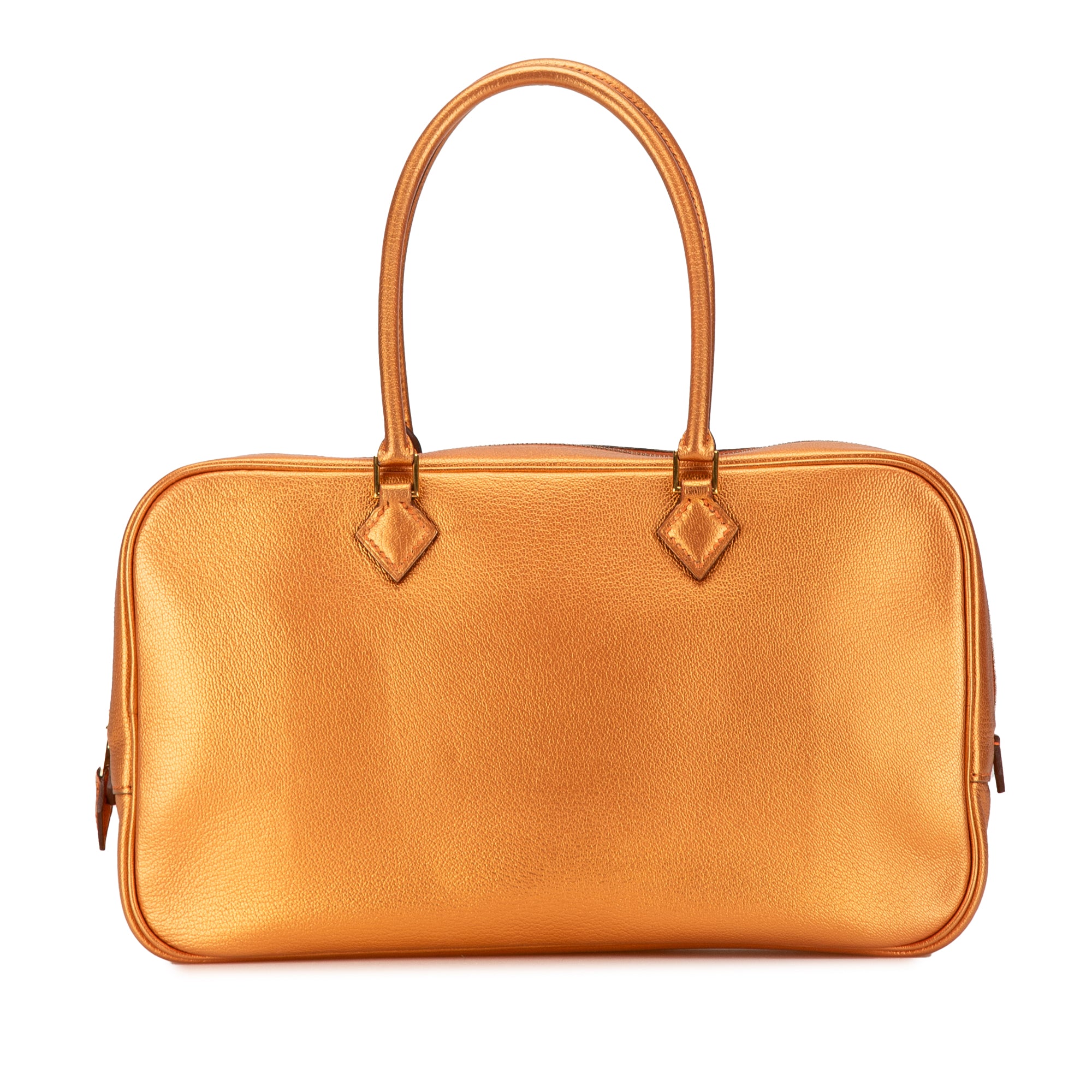 Hermès Metallic Chevre Coromandel Plume Elan 28 - image 1