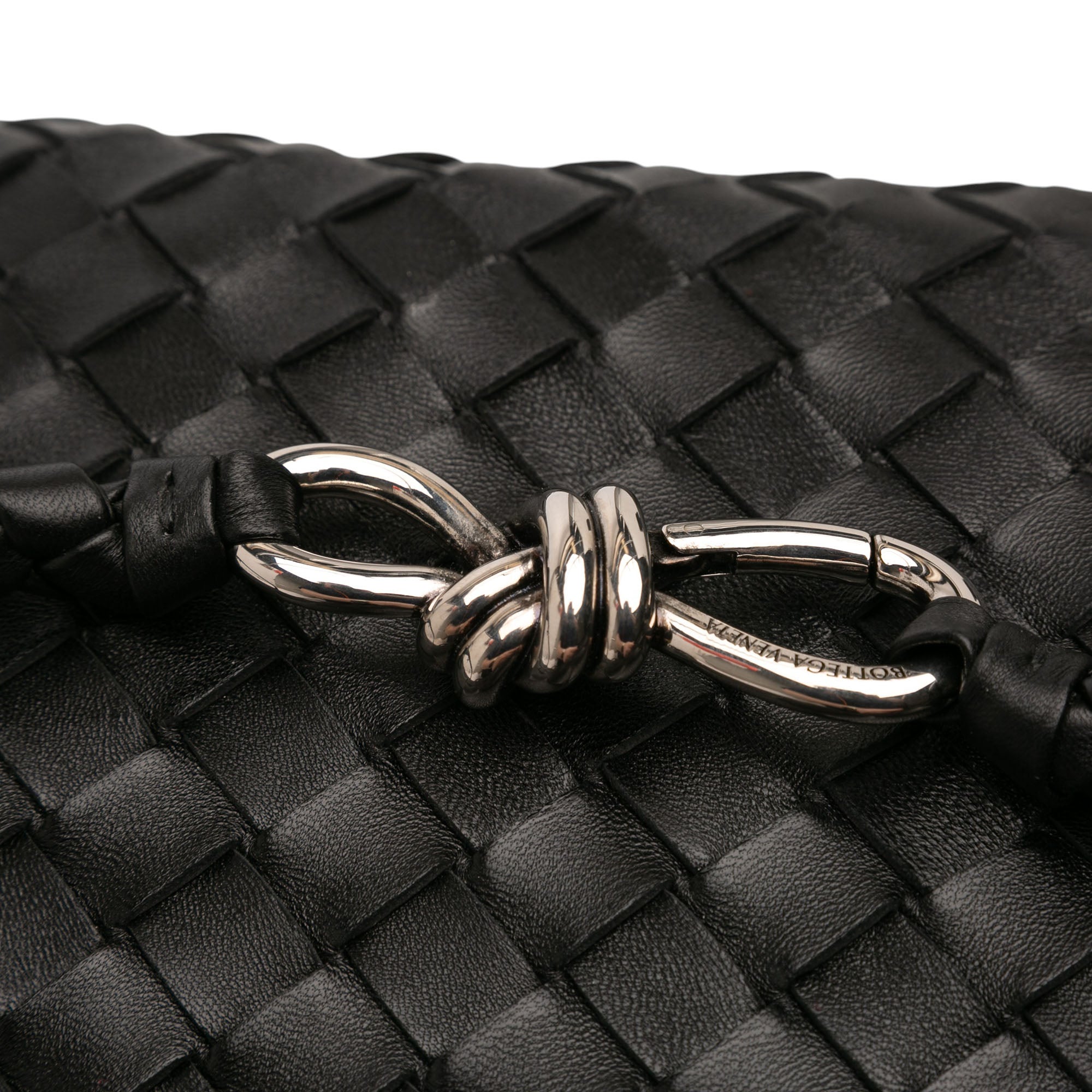 Bottega Veneta Large Lambskin Intrecciato Andiamo Satchel - image 8