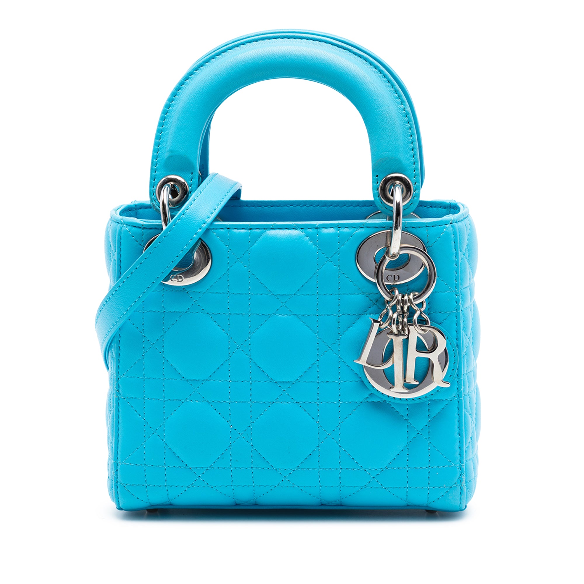 Dior Mini Lambskin Cannage Lady Dior - image 1