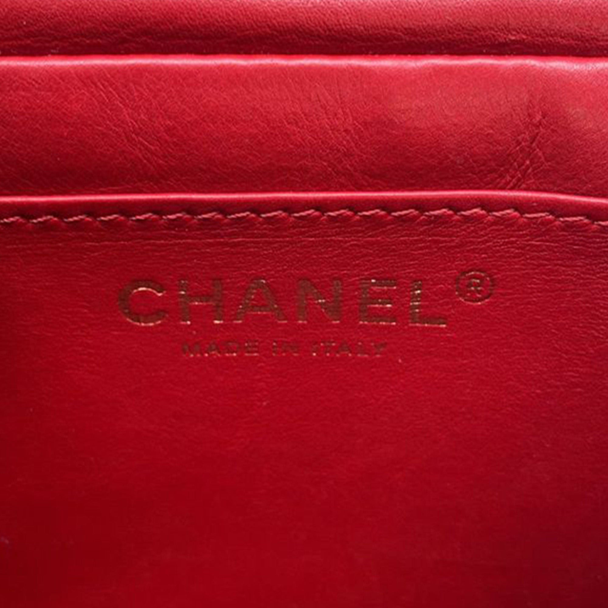 Chanel Mini Quilted Calfskin Nailed CC Flap - image 5