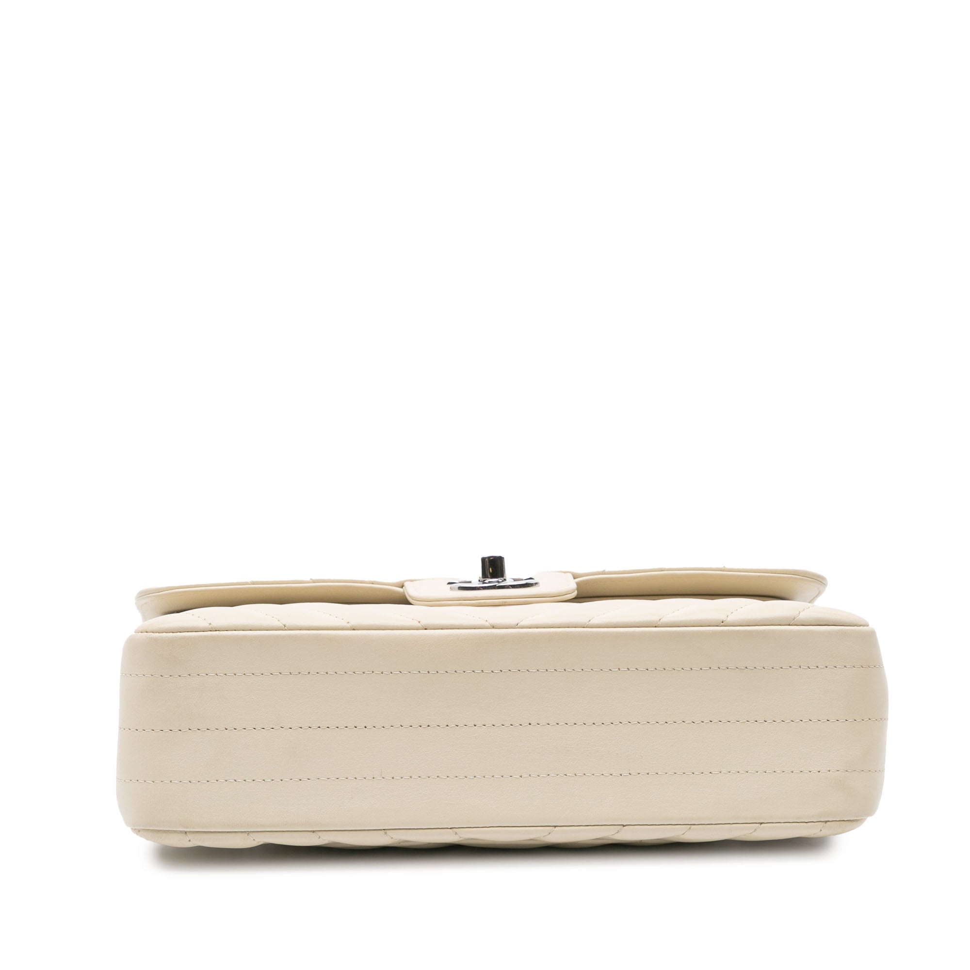 Chanel Small Classic Chevron Lambskin Double Flap - image 3