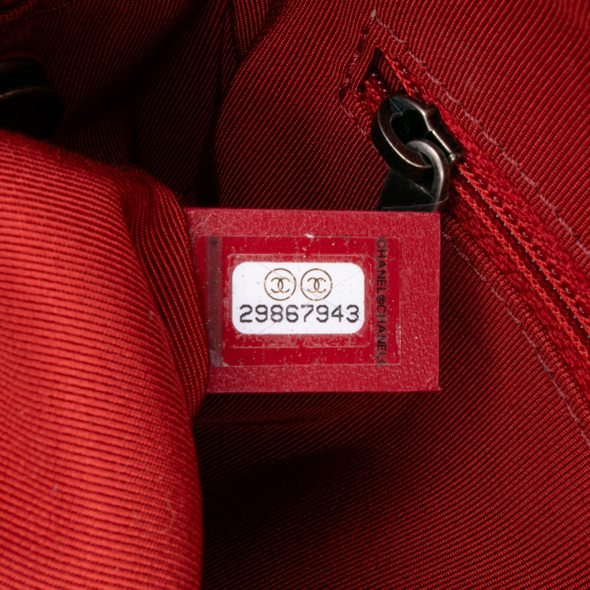 Chanel Calfskin Signature Chain Signe Bowling Bag - image 6