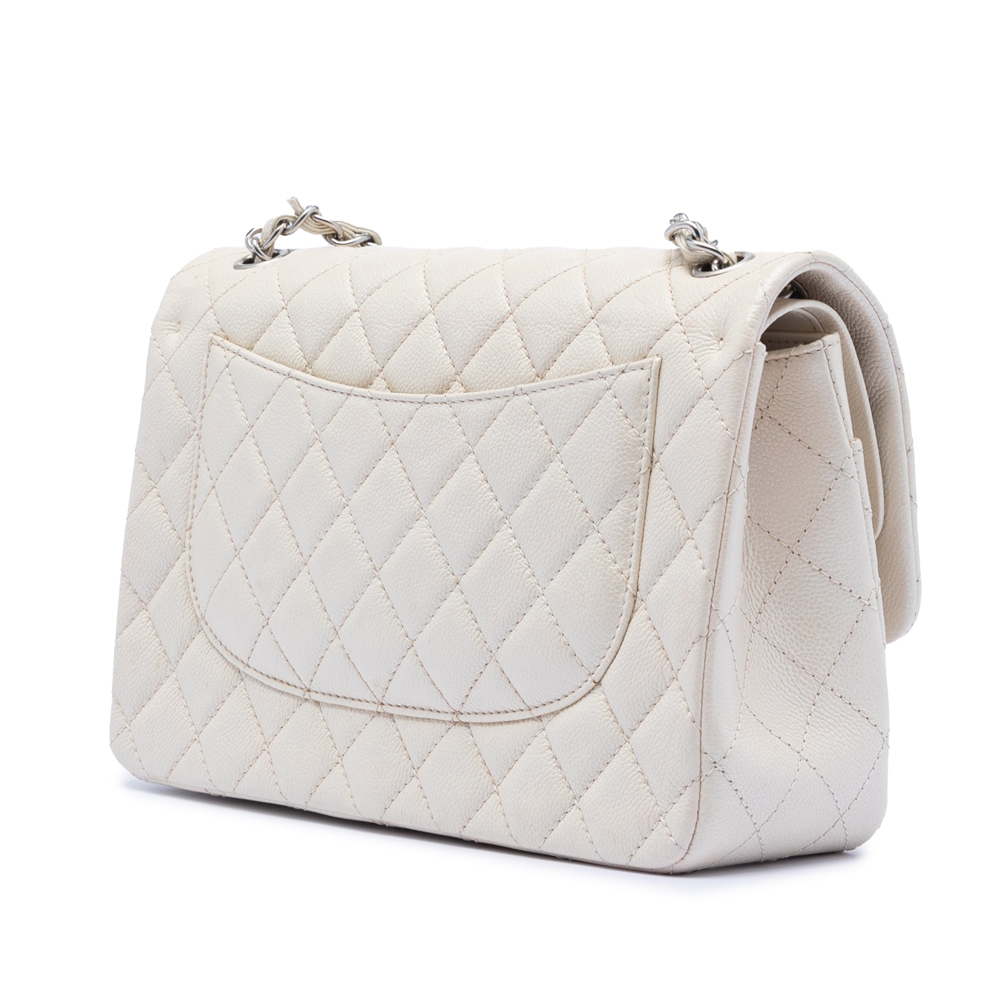 Chanel Jumbo Classic Iridescent Caviar Double Flap - image 2
