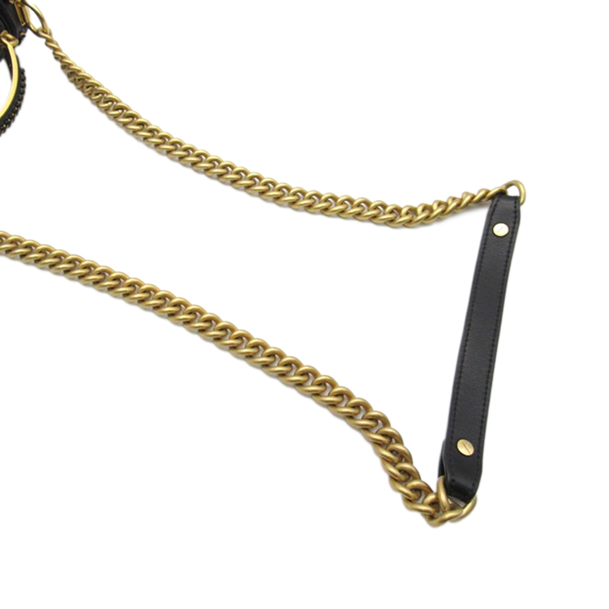 Chanel Small Quilted Lambskin Chain Around Boy Top Handle Flap - image 12