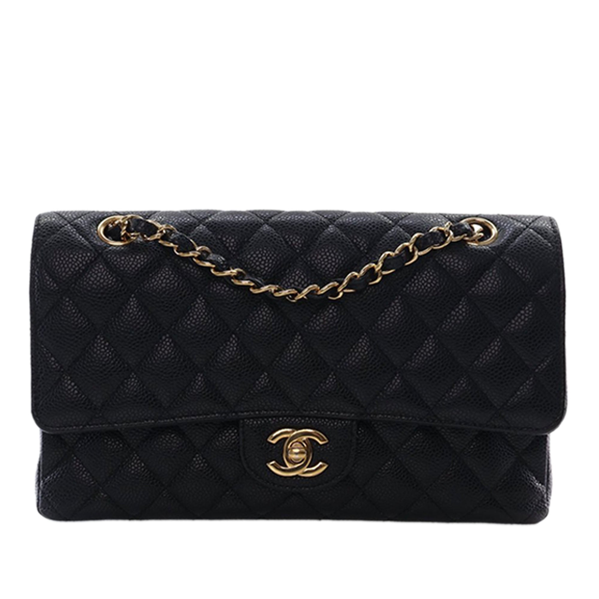 Chanel Medium Classic Caviar Double Flap - image 1