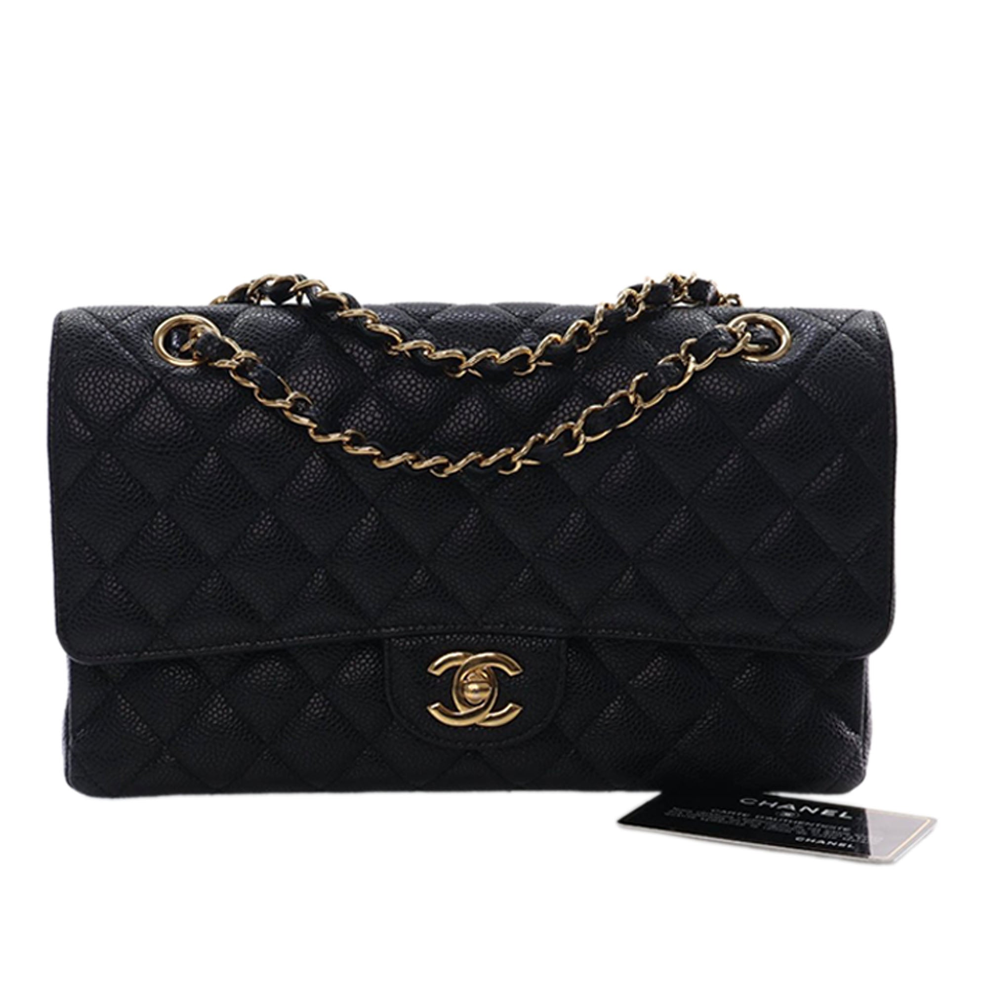 Chanel Medium Classic Caviar Double Flap - image 15