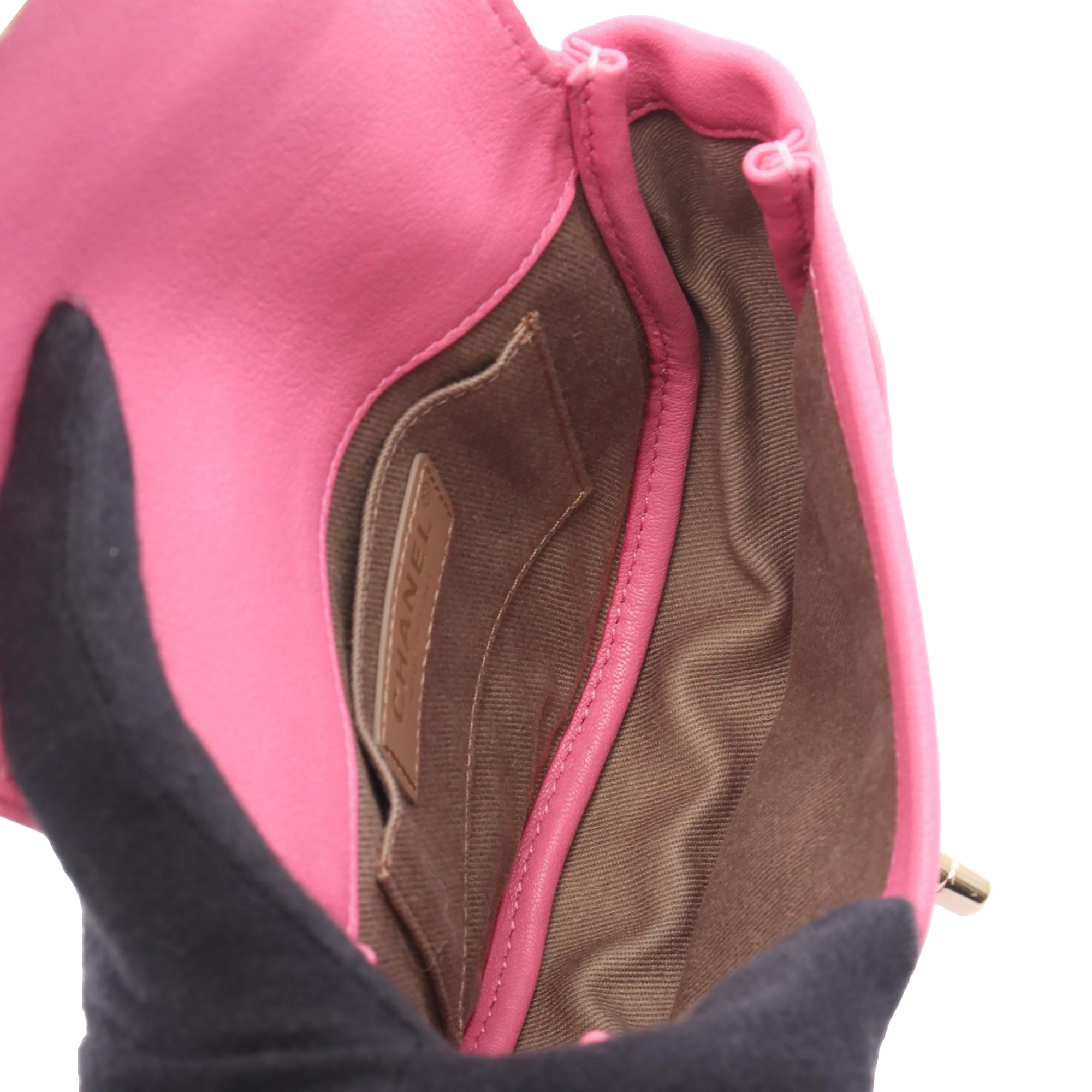 Chanel Stitched Goatskin Casual Trip Flap - image 3