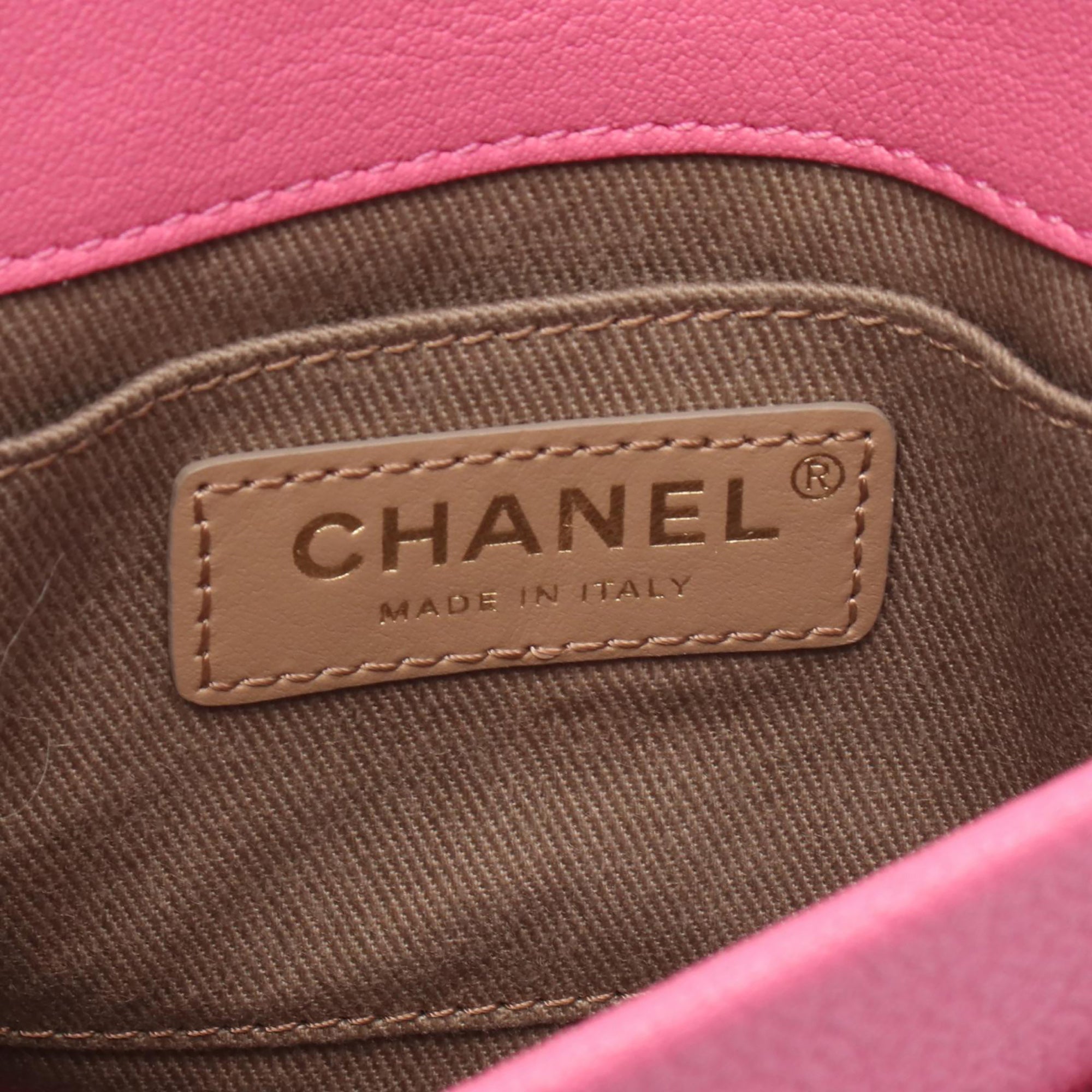 Chanel Stitched Goatskin Casual Trip Flap - image 6