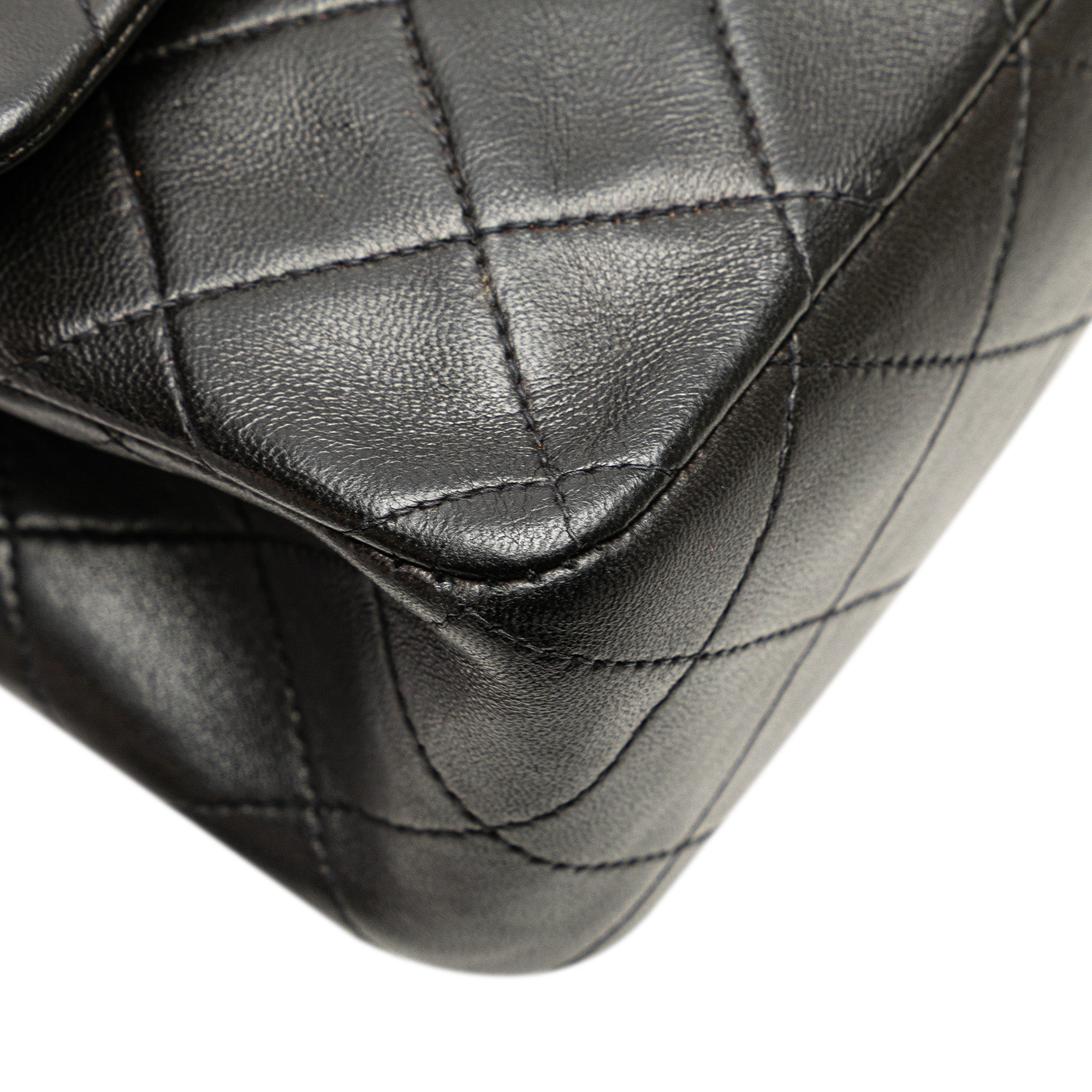 Chanel Medium Classic Lambskin Double Flap - image 11