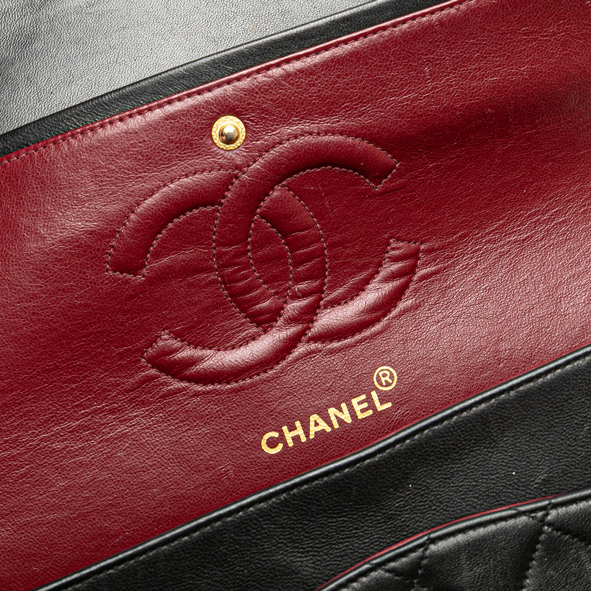Chanel Medium Classic Lambskin Double Flap - image 8