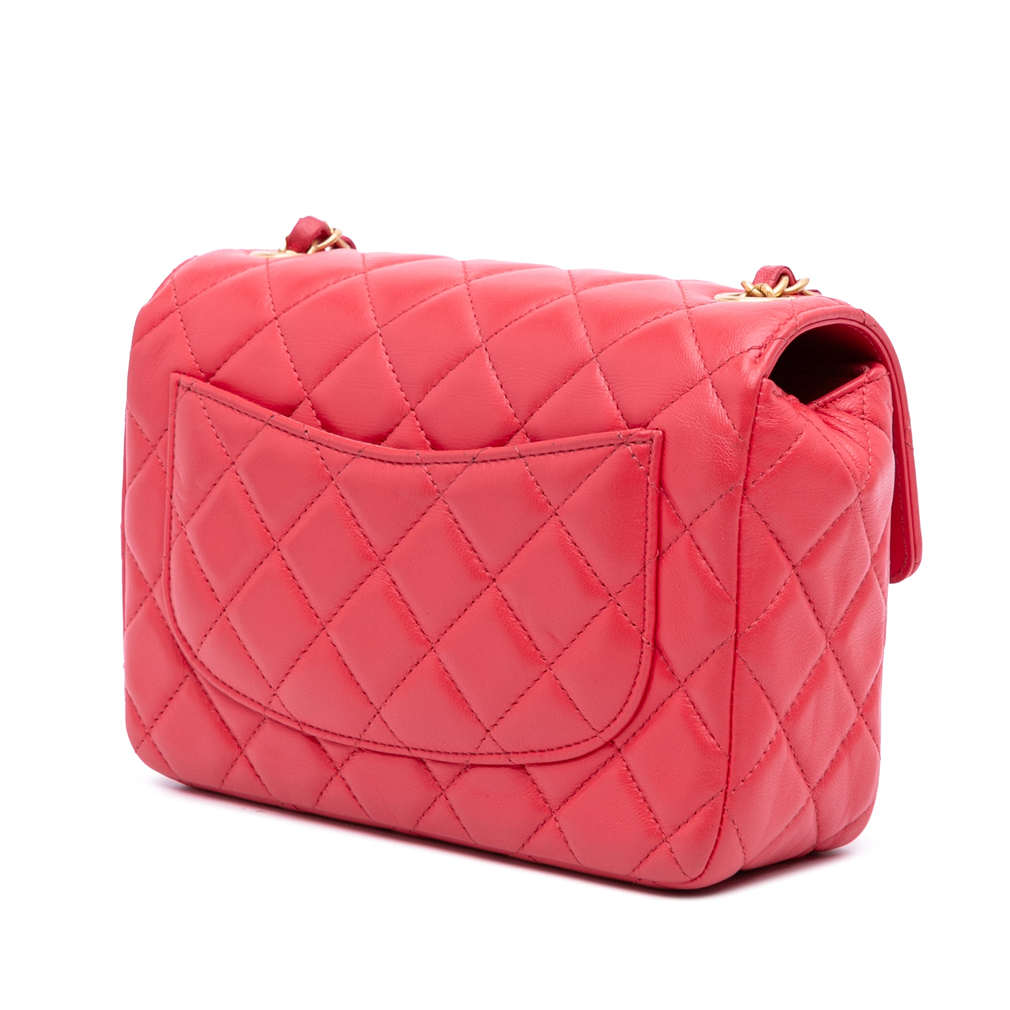 Chanel Quilted Lambskin Casino Royale Charms Single Flap - image 2