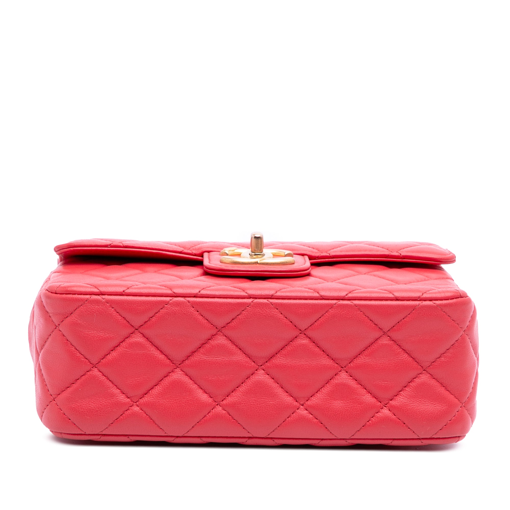 Chanel Quilted Lambskin Casino Royale Charms Single Flap - image 3
