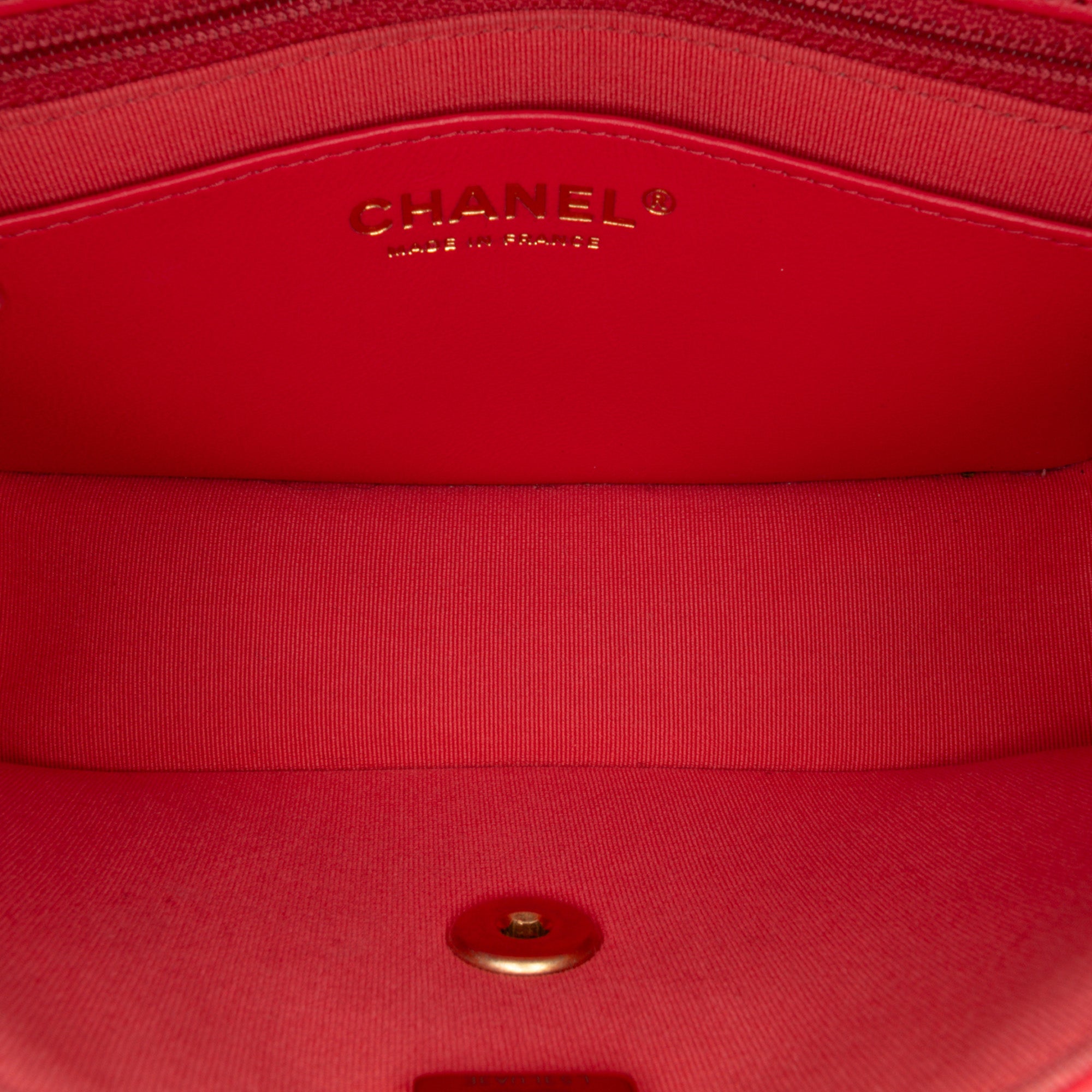 Chanel Quilted Lambskin Casino Royale Charms Single Flap - image 4