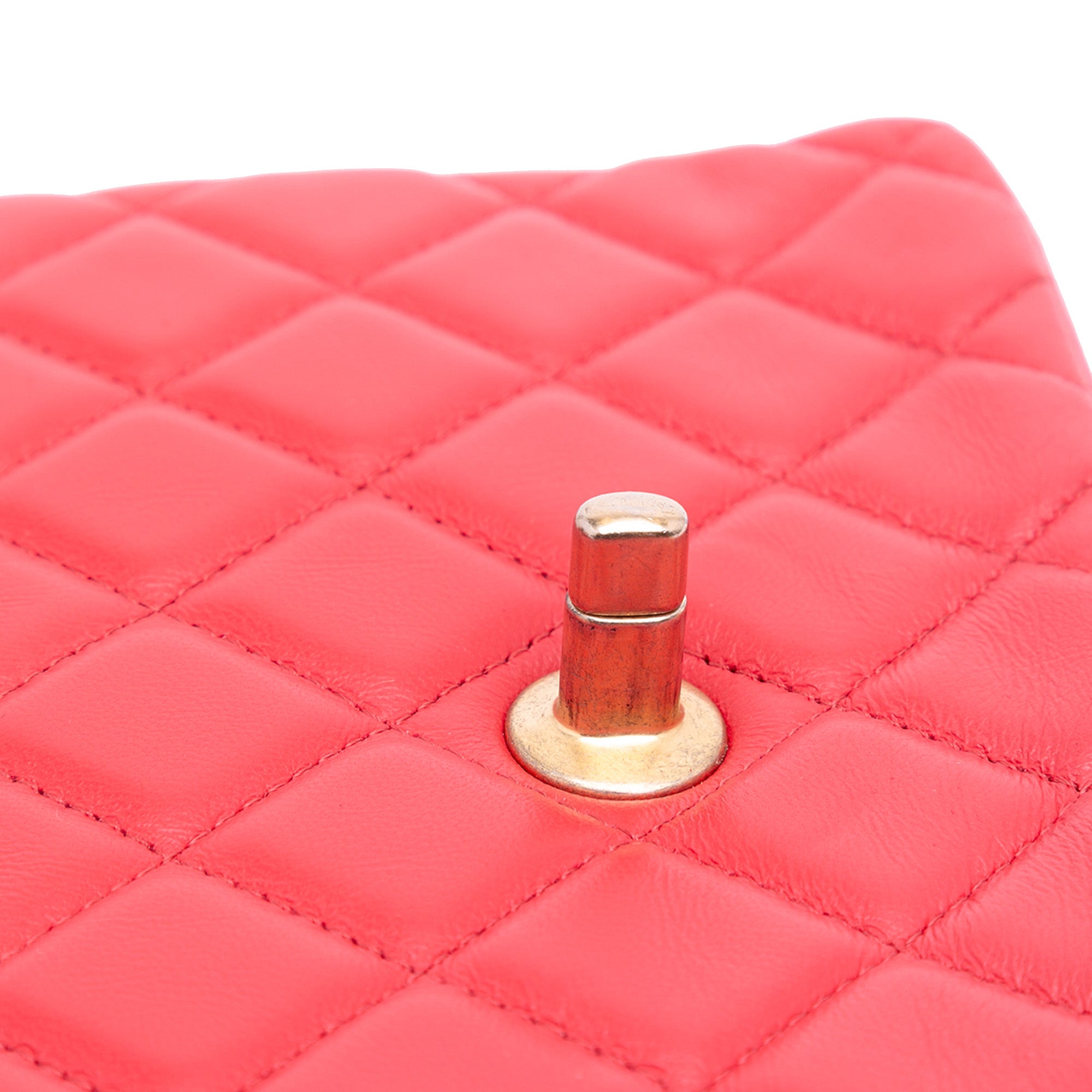 Chanel Quilted Lambskin Casino Royale Charms Single Flap - image 8