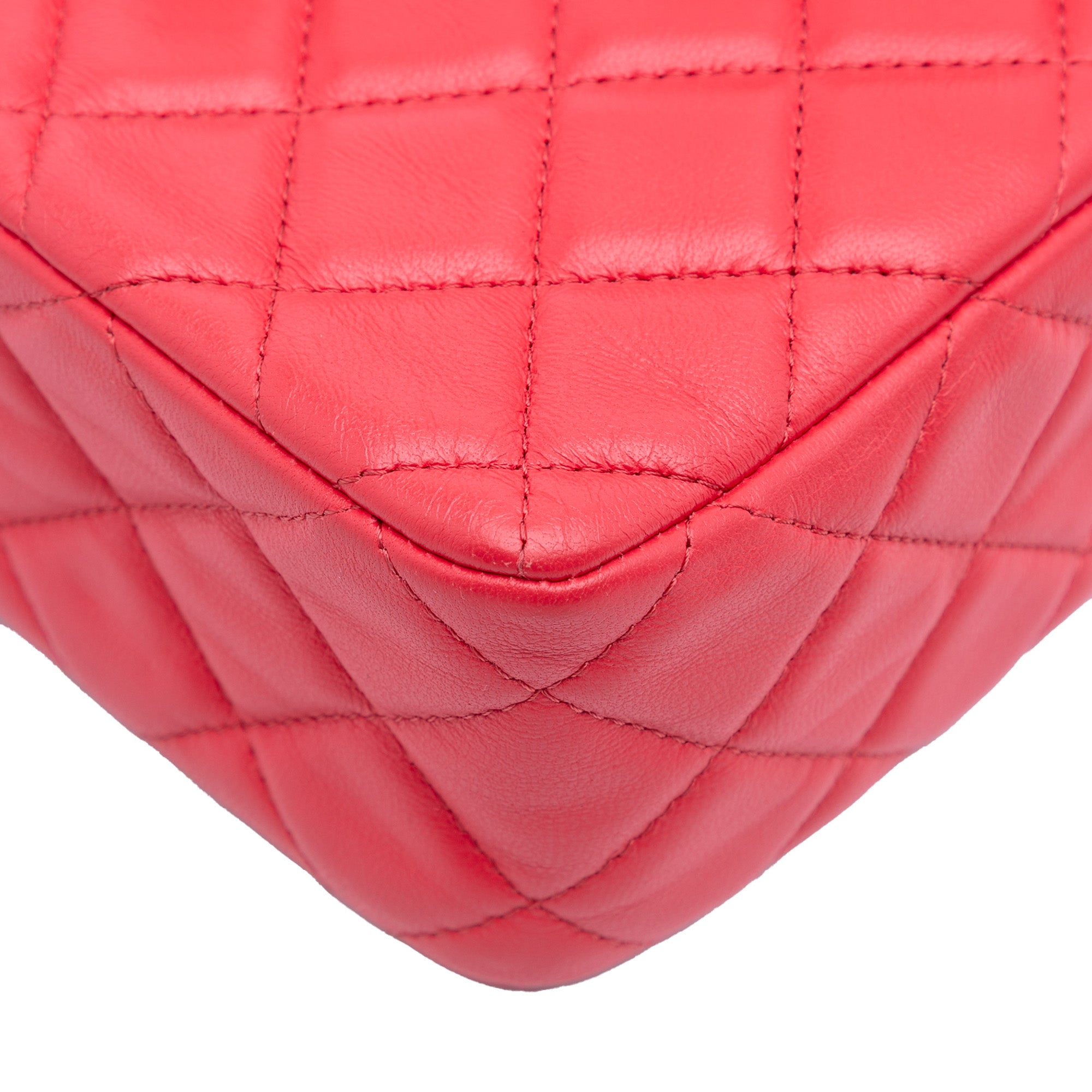 Chanel Quilted Lambskin Casino Royale Charms Single Flap - image 9