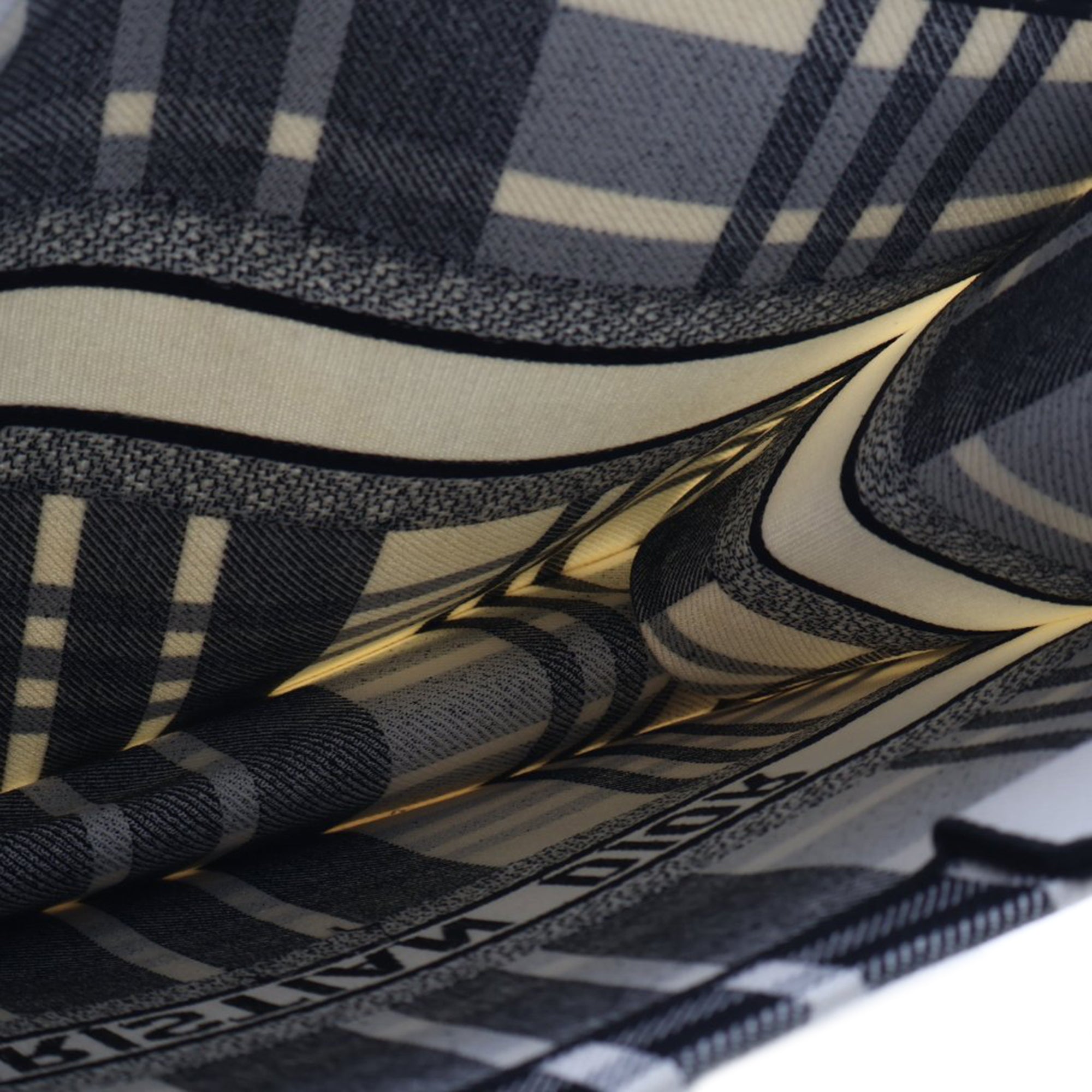 Dior Large Embroidered Canvas Check n Dior Book Tote - image 4