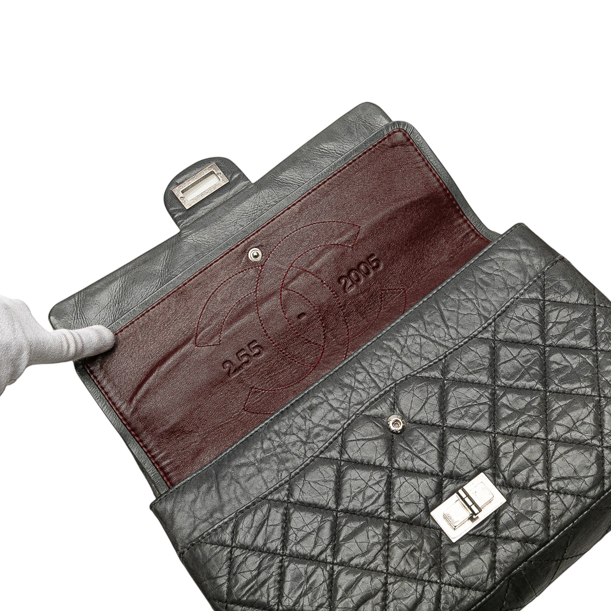 Chanel 50th Anniversary Reissue 2.55 Aged Calfskin Double Flap 227 - image 8